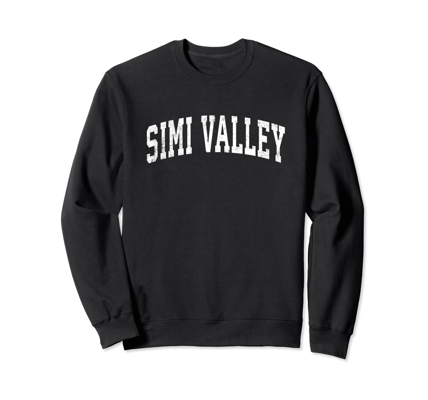 Simi Valley California Ca Varsity Sweatshirt - Trendy Graphic Unisex - T-Shirt, Sweatshirt, Hoodie