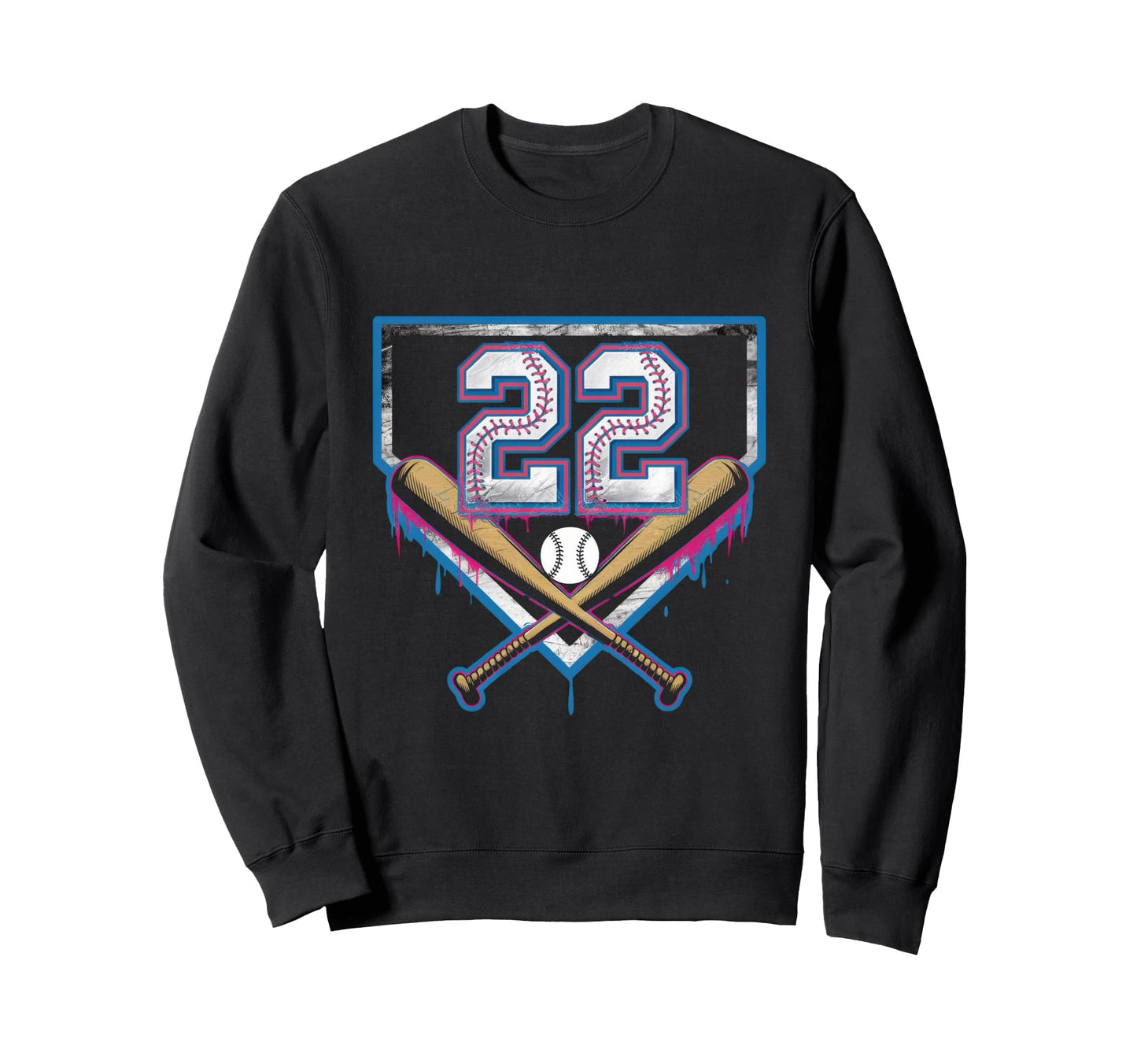Sprinkle 22Th Birthday Baseball Sweatshirt - Minimalist Print for Adults - T-Shirt, Sweatshirt, Hoodie