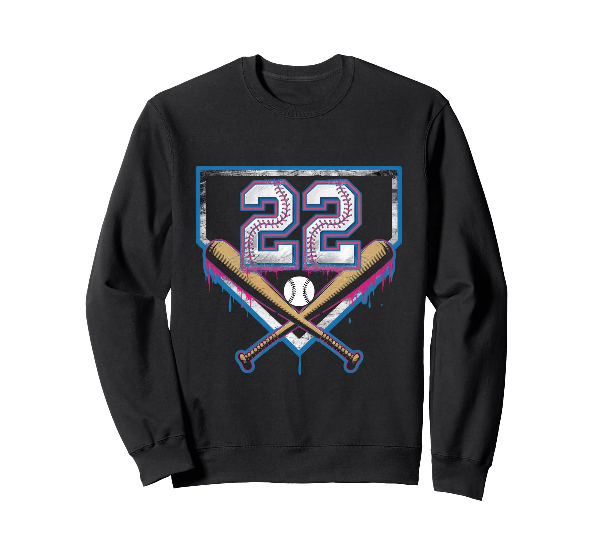Sprinkle 22Th Birthday Baseball Sweatshirt - Minimalist Print for Adults - T-Shirt, Sweatshirt, Hoodie