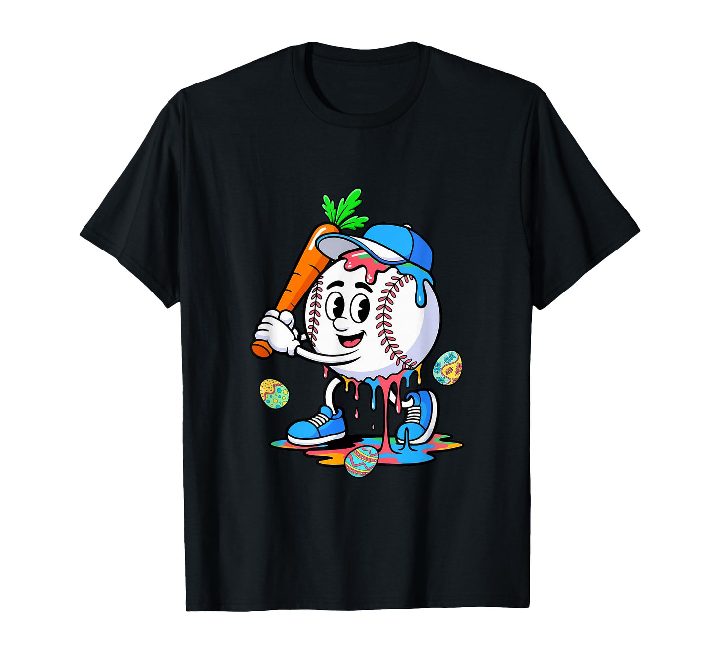 Baseball Equipment Player Easter T-Shirt - Aesthetic Graphic Men Women - T-Shirt, Sweatshirt, Hoodie