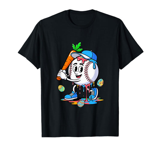 Baseball Equipment Player Easter T-Shirt - Aesthetic Graphic Men Women - T-Shirt, Sweatshirt, Hoodie