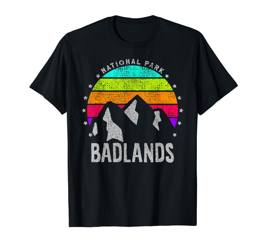 Badlands National Park Us Badlands T-Shirt - Custom Art Print for Adults - T-Shirt, Sweatshirt, Hoodie