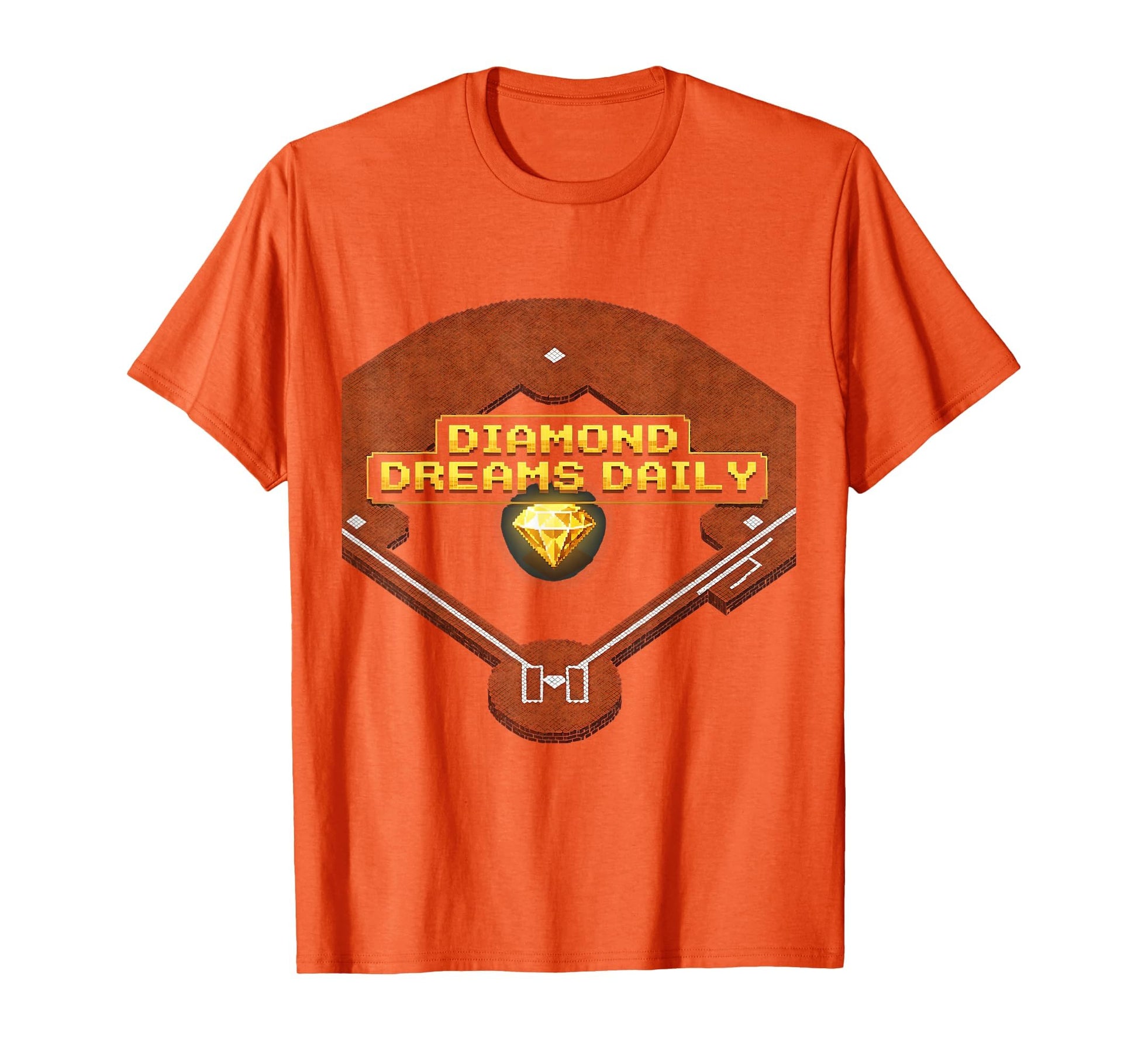 Diamond Dreams Daily Dirt And T-Shirt - Minimalist Print for Adults - T-Shirt, Sweatshirt, Hoodie