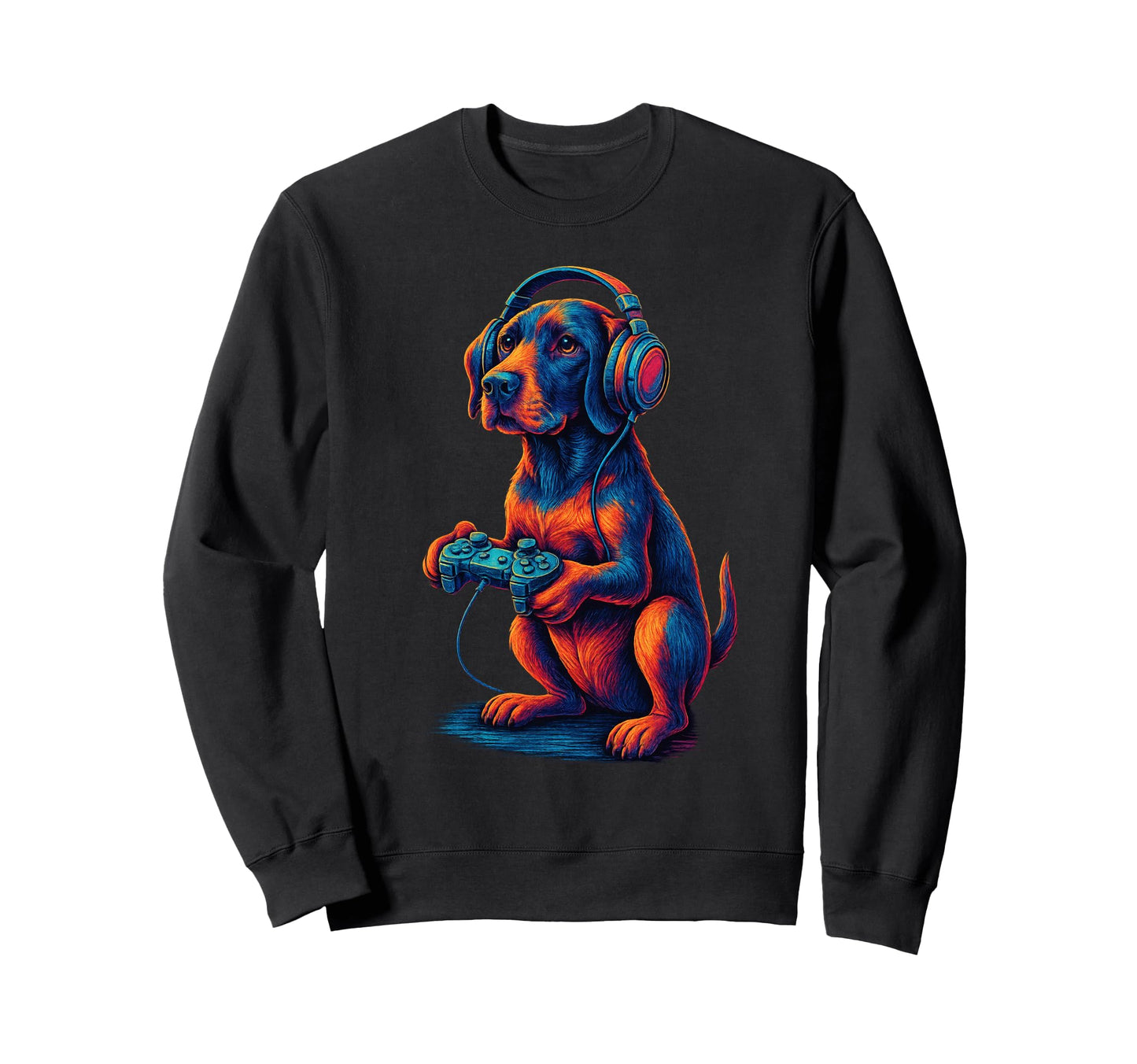 German Shorthaired Pointer Gamer Gaming Sweatshirt - Graphic Print Unisex - T-Shirt, Sweatshirt, Hoodie