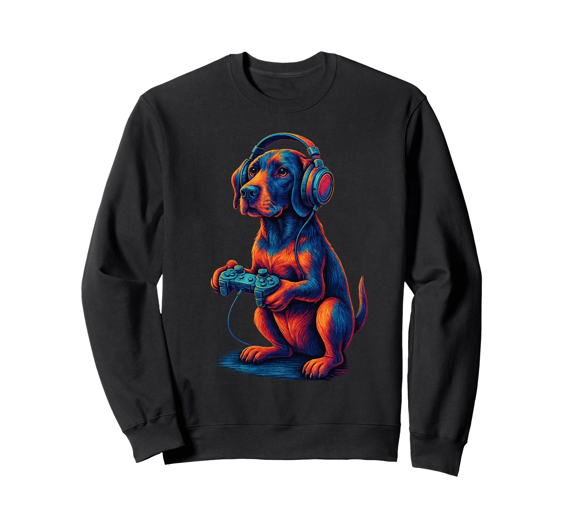 German Shorthaired Pointer Gamer Gaming Sweatshirt - Graphic Print Unisex - T-Shirt, Sweatshirt, Hoodie