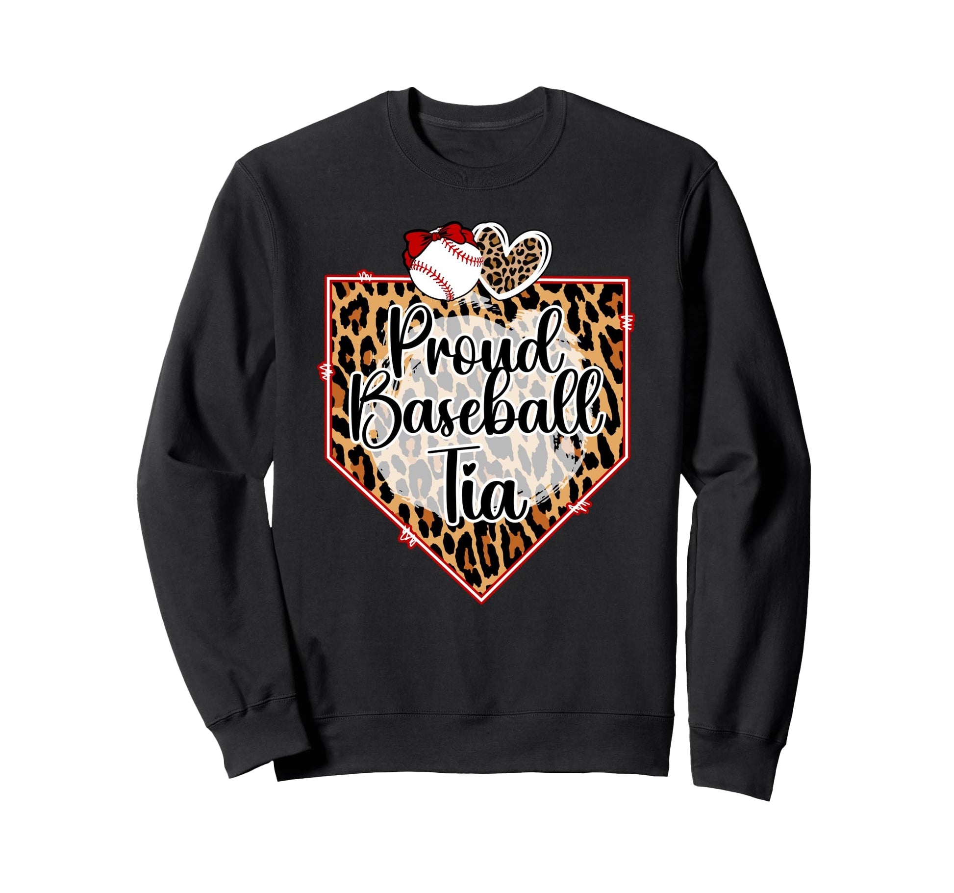 Proud Baseball Tia Baseball Player Sweatshirt - Minimalist Print Men Women - T-Shirt, Sweatshirt, Hoodie