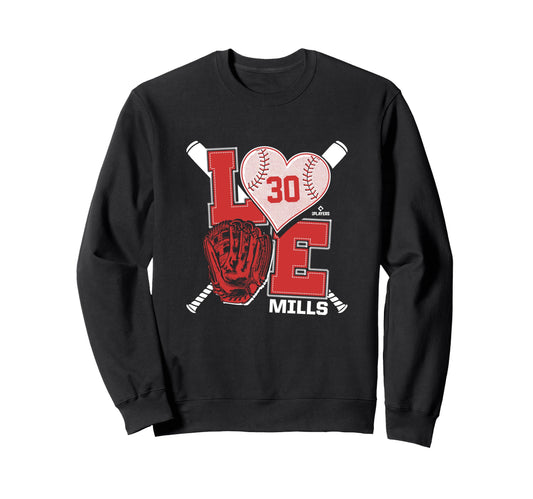 Alec Mills Is Love Chicago Baseball Sweatshirt - Streetwear Style Unisex - T-Shirt, Sweatshirt, Hoodie