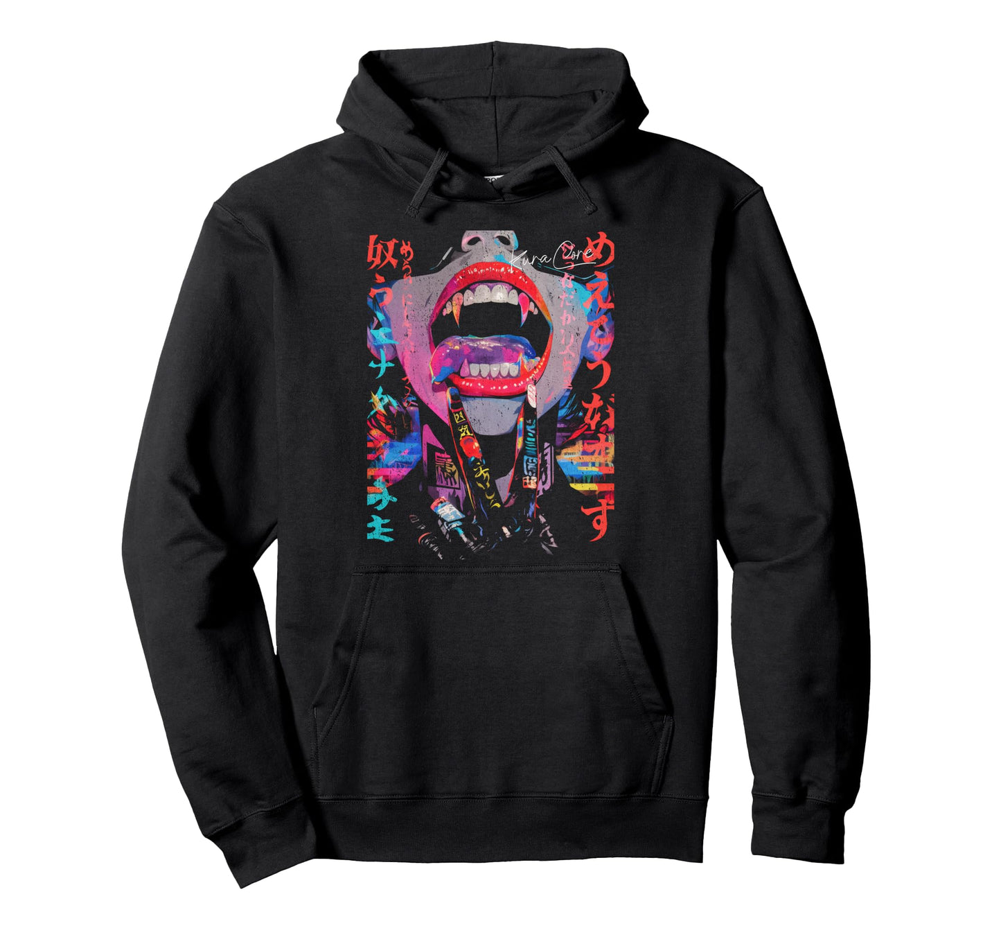 Japanese Streetwear Cyberpunk Y2K Hoodie - Unique Graphic for Adults - T-Shirt, Sweatshirt, Hoodie