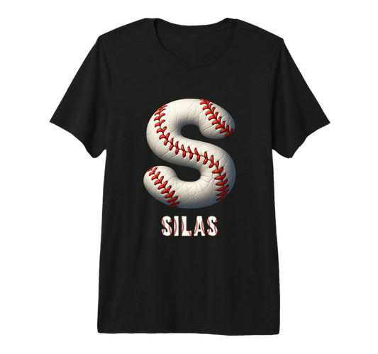 Baseball Home Run Osman Initial T-Shirt - Minimalist Print Men Women - T-Shirt, Sweatshirt, Hoodie