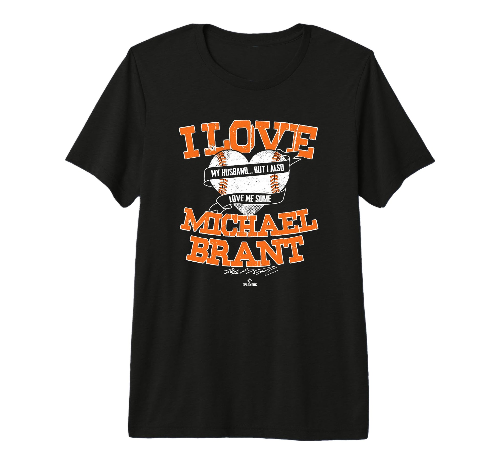 I Love Michael Brantley Tri Blend T-Shirt - Unique Graphic Men Women - T-Shirt, Sweatshirt, Hoodie
