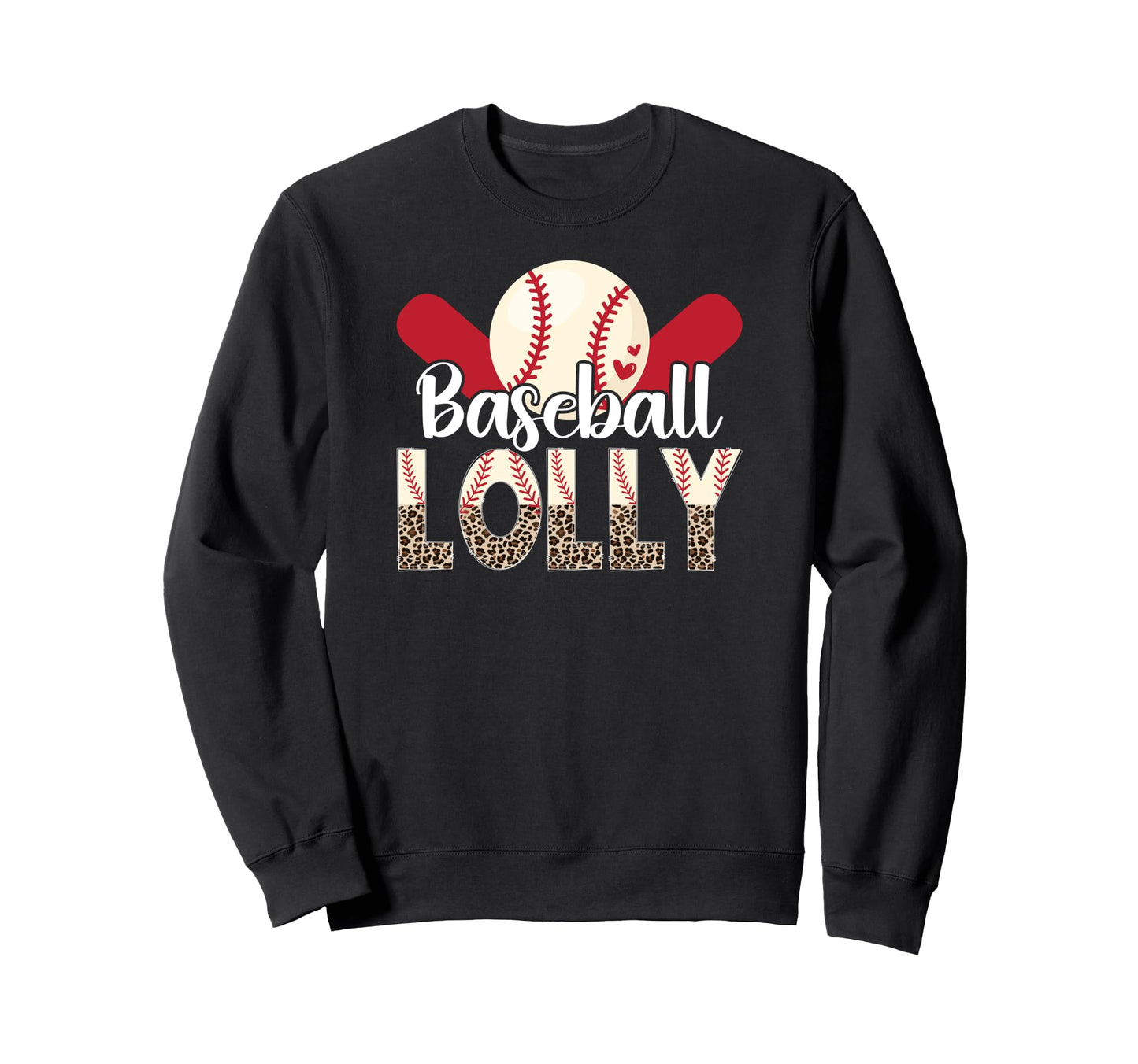 Baseball Lolly Leopard Lolly Sweatshirt - Custom Art Print Men Women - T-Shirt, Sweatshirt, Hoodie
