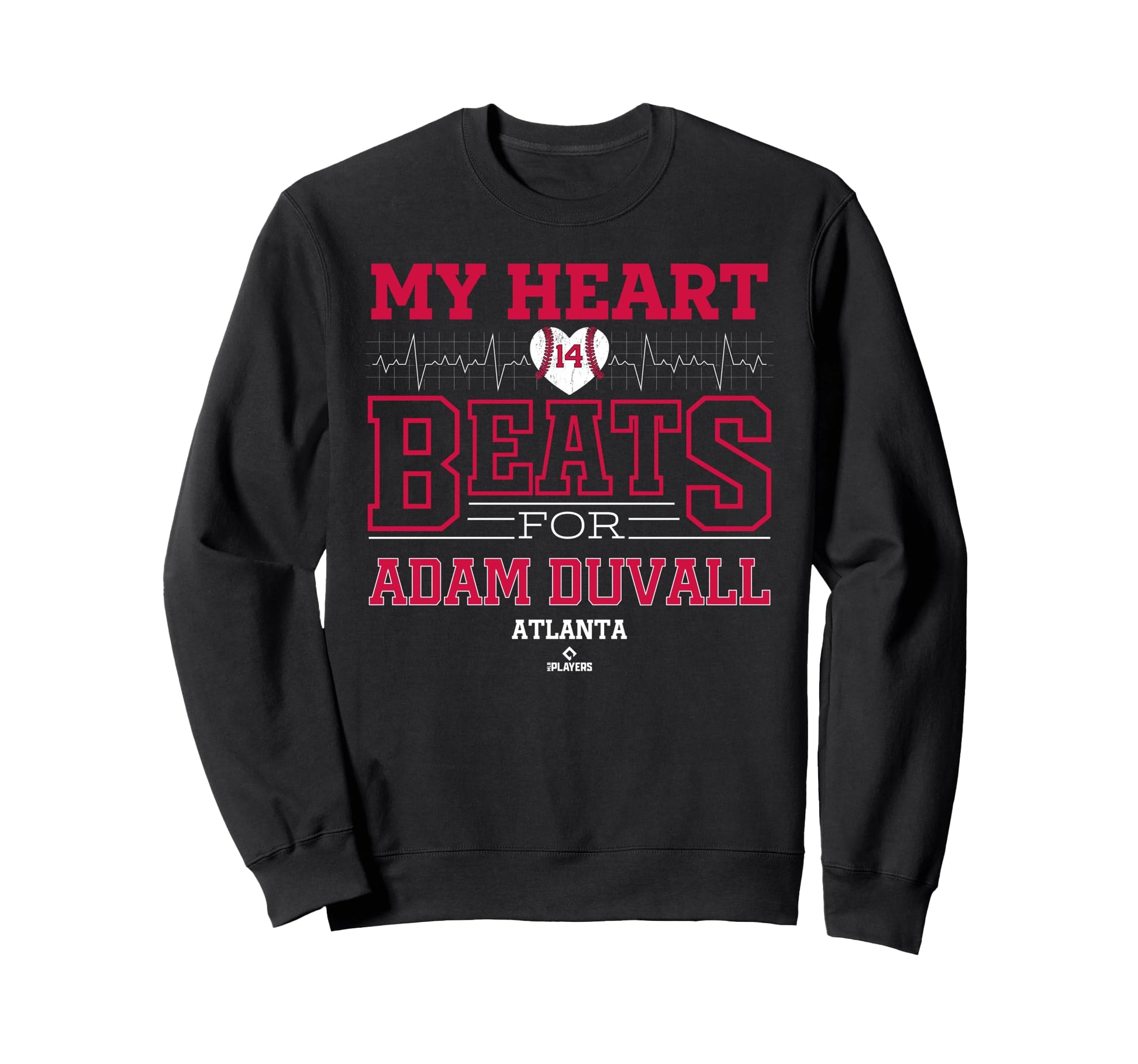 My Heart Beats Adam Duvall Sweatshirt - Casual Everyday Wear Men Women - T-Shirt, Sweatshirt, Hoodie