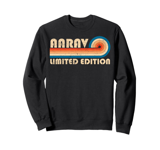 Aarav 70S 80S Sunset Stripe Sweatshirt - Unique Graphic Unisex - T-Shirt, Sweatshirt, Hoodie