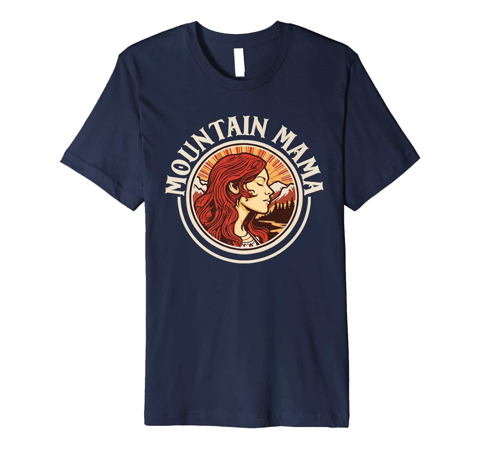 Groovy Mountain Mama Hippie 60S T-Shirt - Streetwear Style Unisex - T-Shirt, Sweatshirt, Hoodie