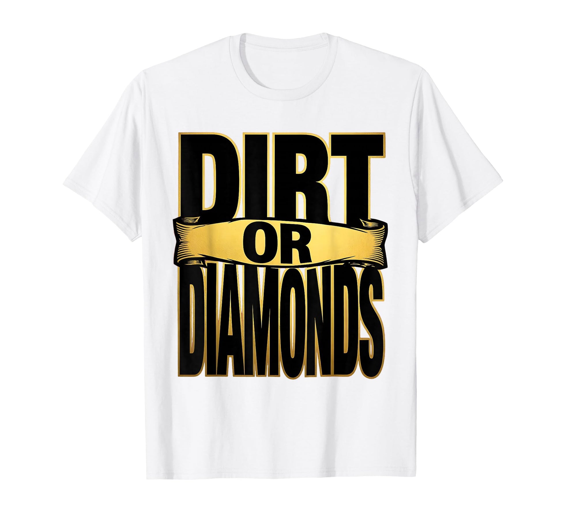 Dirt Or Diamonds Gender Reveal T-Shirt - Trendy Graphic Men Women - T-Shirt, Sweatshirt, Hoodie