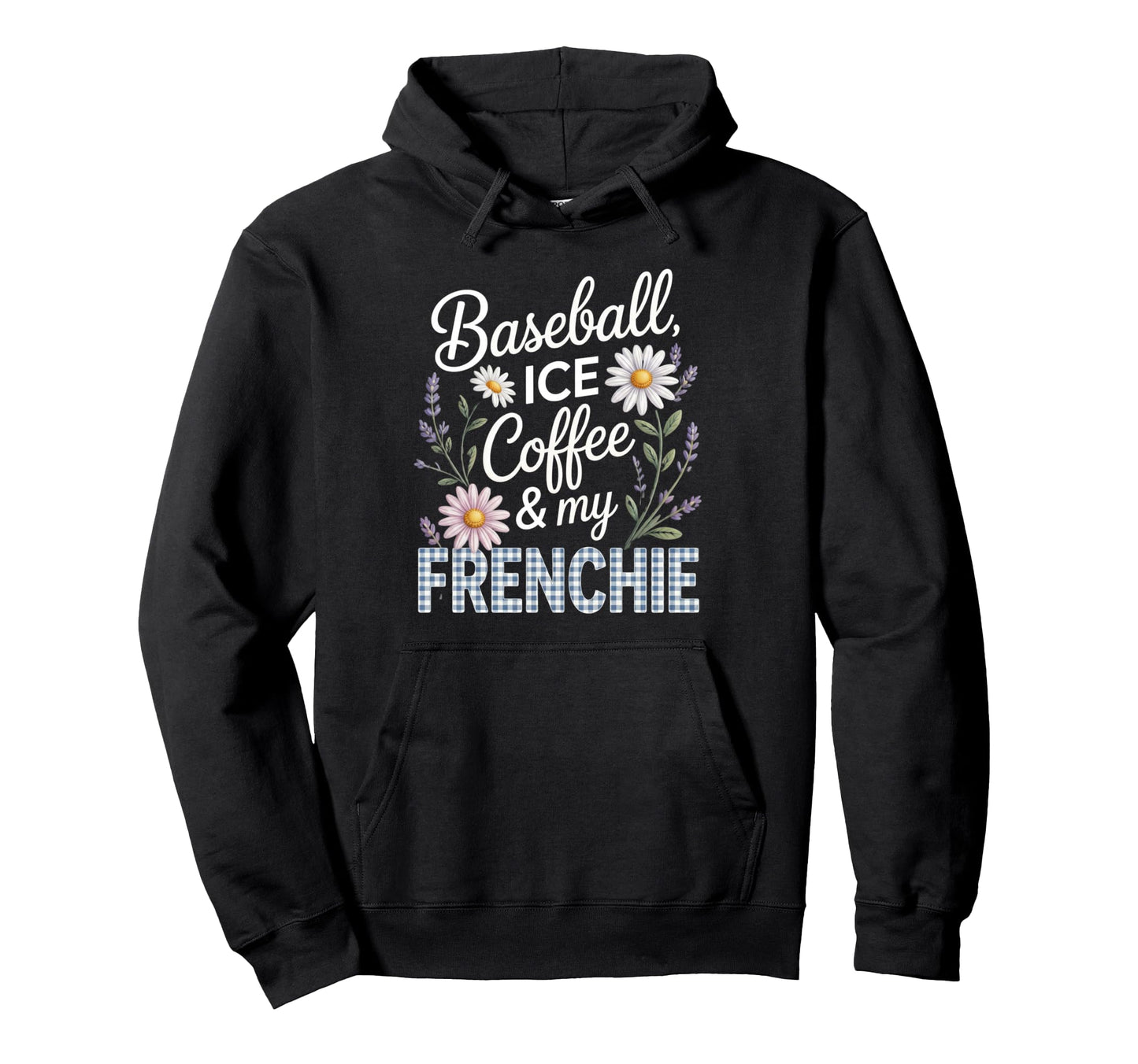 Womens Baseball Ice Coffee And My Hoodie - Streetwear Style Unisex - T-Shirt, Sweatshirt, Hoodie