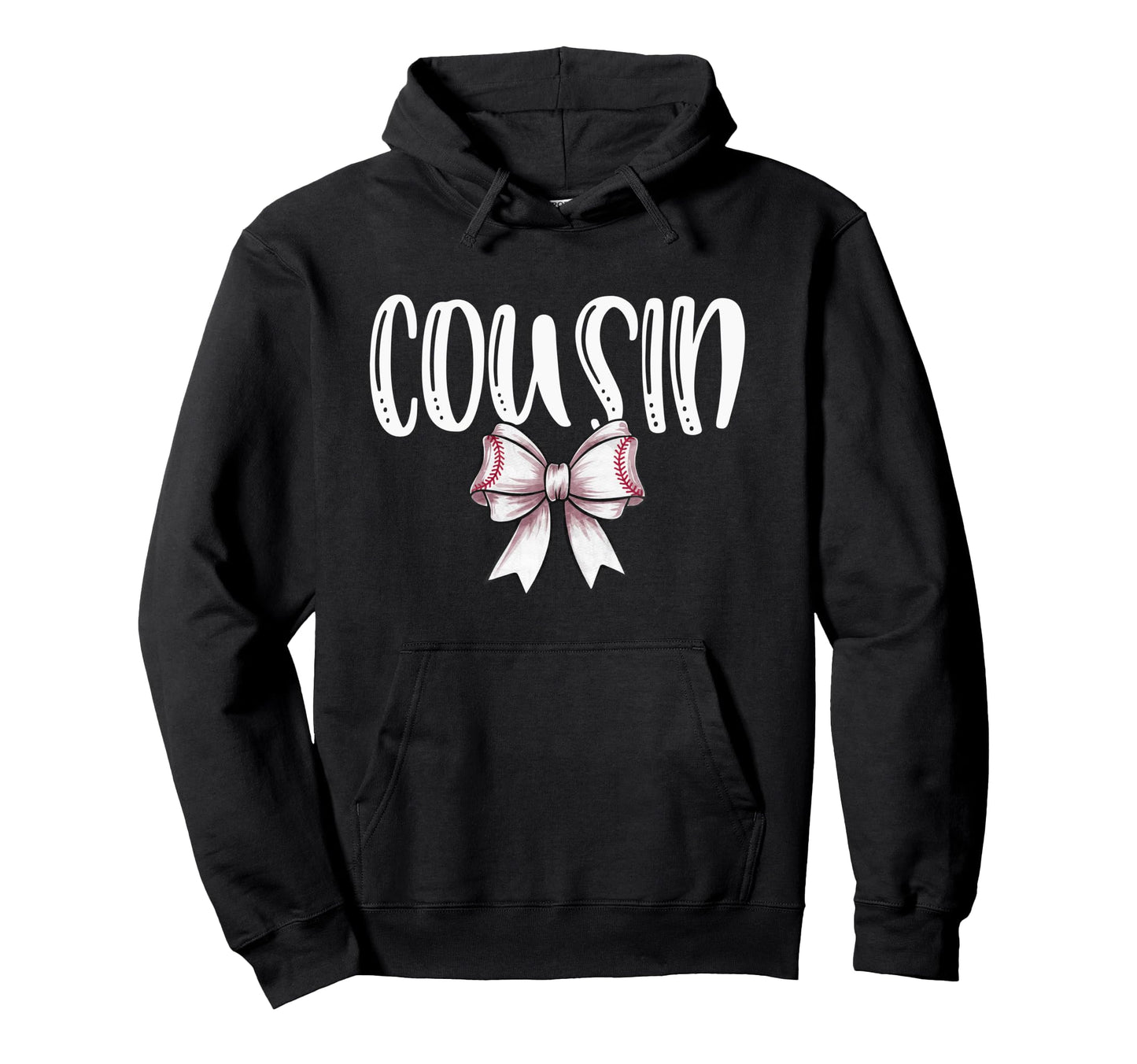 Coquette Baseball Cousin Spirit Hoodie - Unique Graphic Men Women - T-Shirt, Sweatshirt, Hoodie
