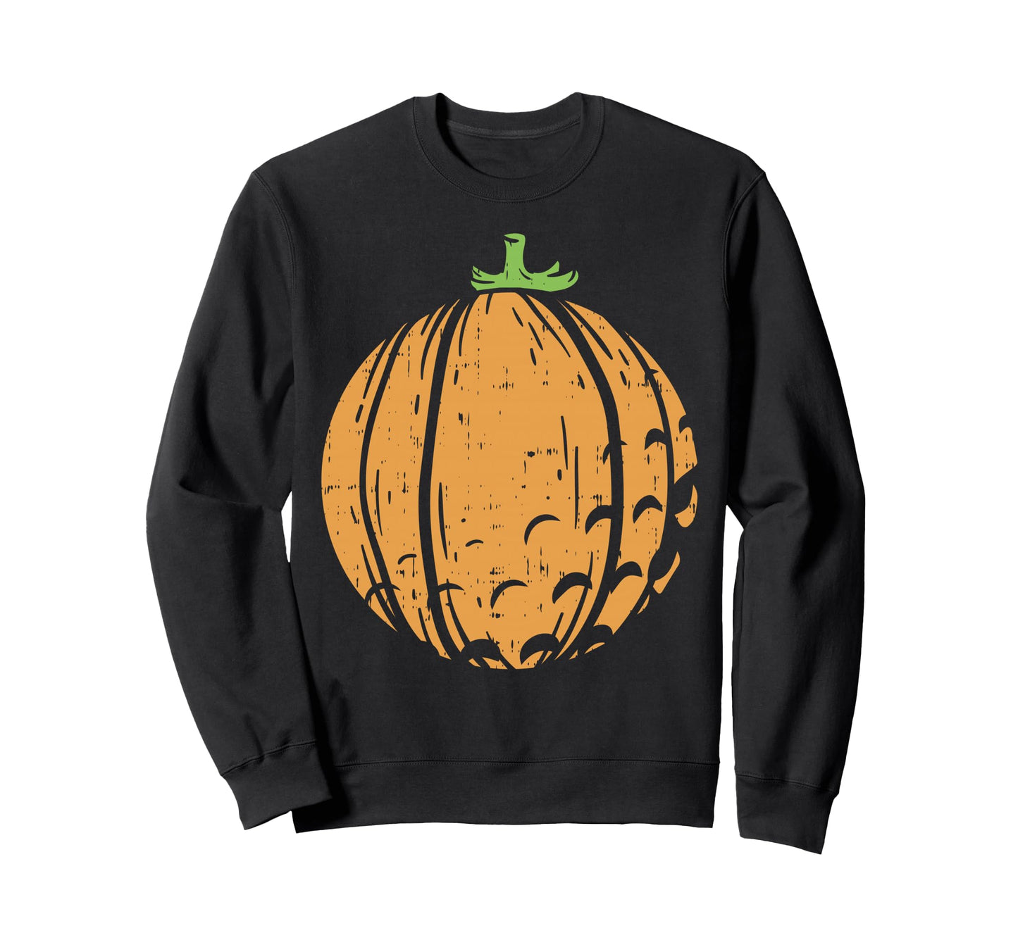 Halloween Golfball Pumpkin Golf Sweatshirt - Fun Novelty Design Men Women - T-Shirt, Sweatshirt, Hoodie