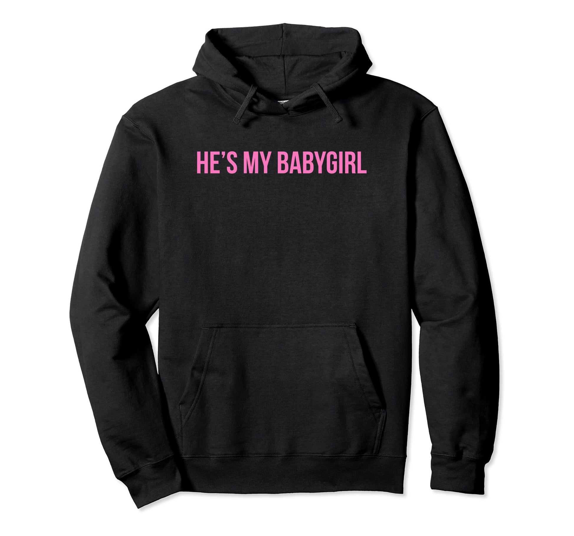 Hes My Babygirl Funny Y2K Aesthetic Hoodie - Aesthetic Graphic for Adults - T-Shirt, Sweatshirt, Hoodie
