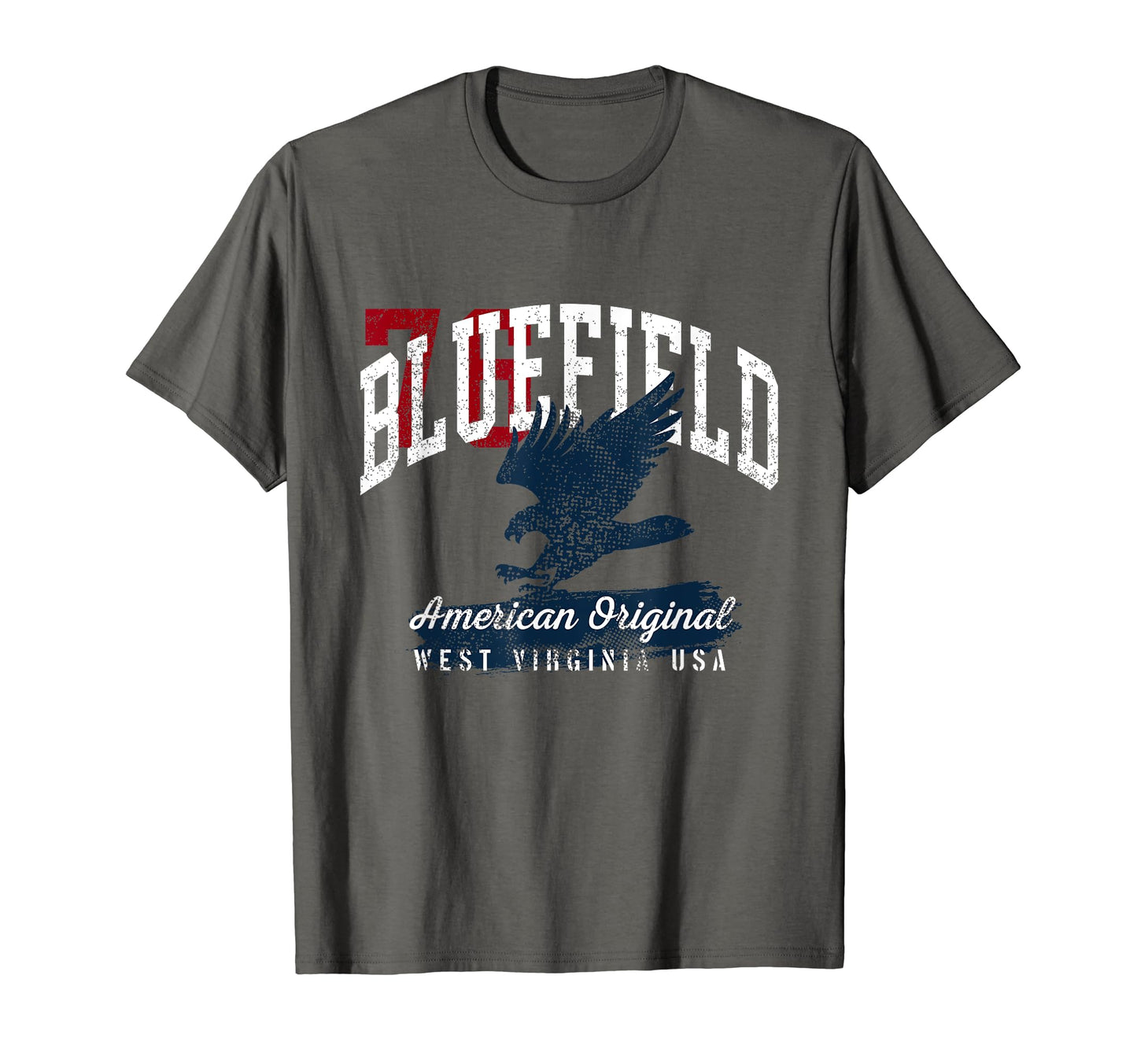 Bluefield West Virginia Patriotic Sports T-Shirt - Trendy Graphic Unisex - T-Shirt, Sweatshirt, Hoodie