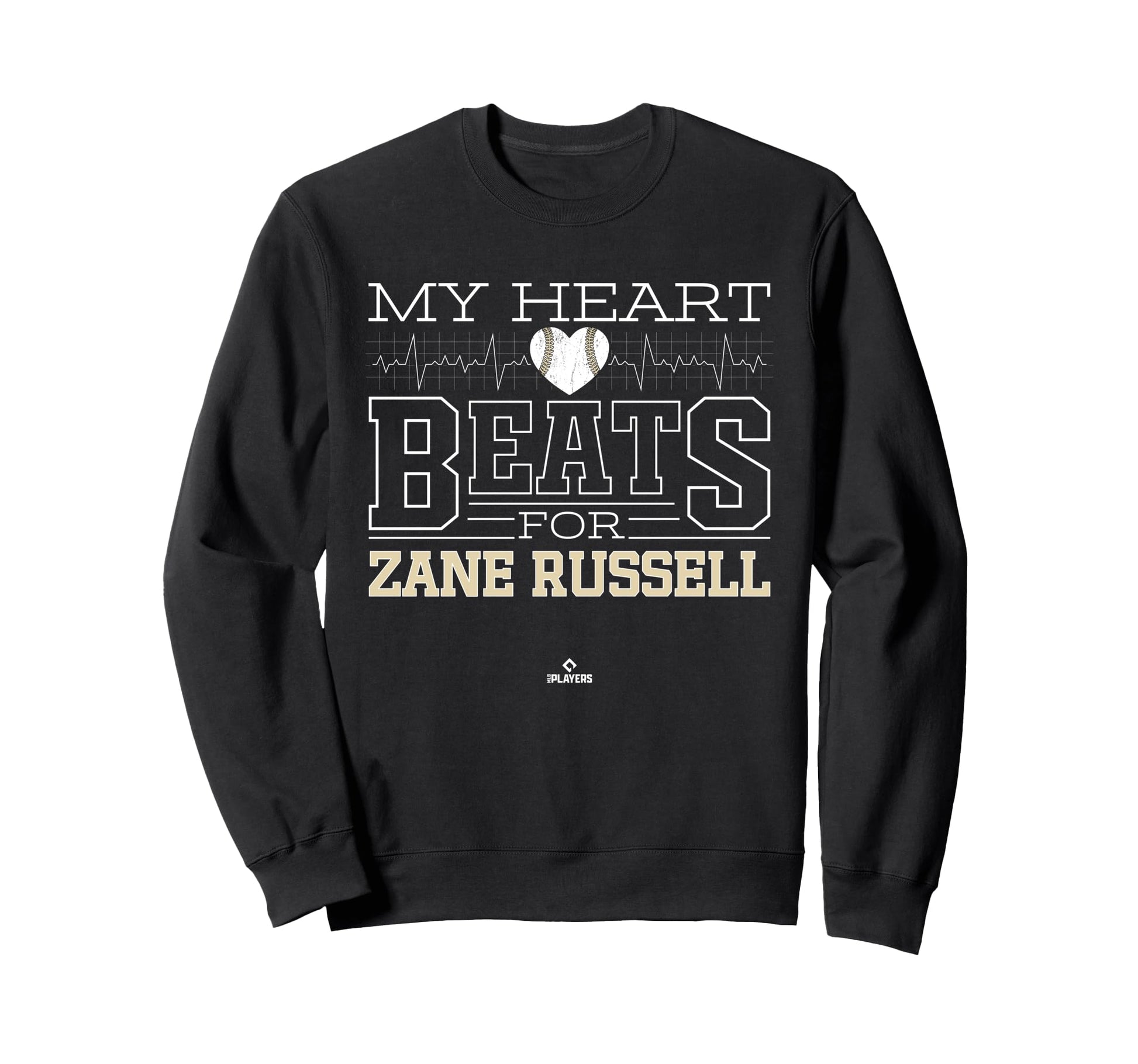 My Heart Beats Zane Russell Sweatshirt - Streetwear Style for Adults - T-Shirt, Sweatshirt, Hoodie
