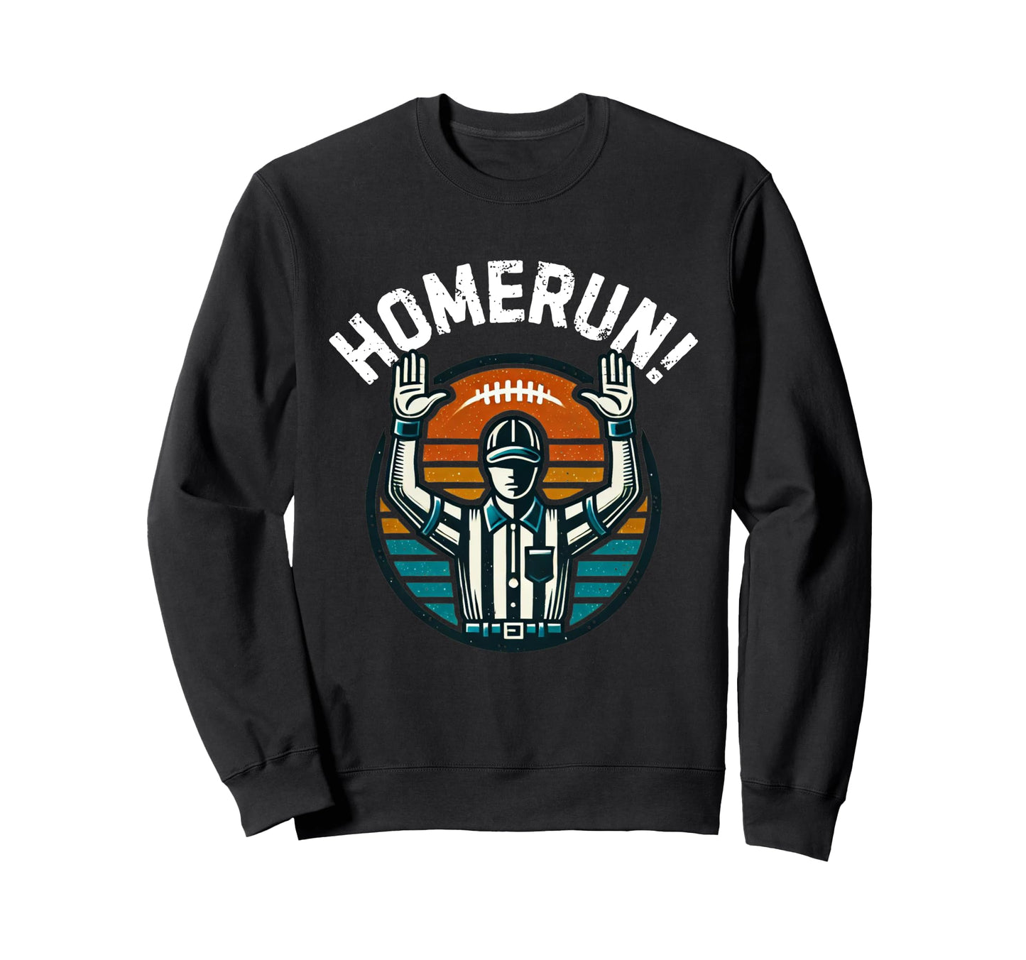 Homerun Touchdown Sports Mash Up Sweatshirt - Graphic Print Unisex - T-Shirt, Sweatshirt, Hoodie