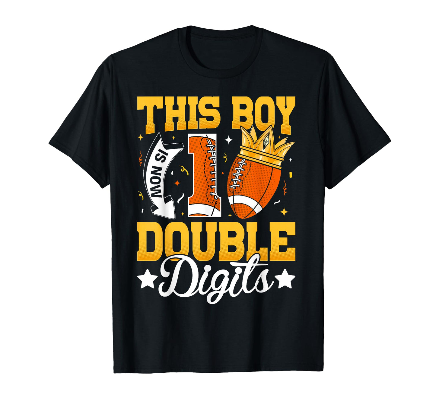 This Double Digits Baseball 10 Year T-Shirt - Unique Graphic for Adults - T-Shirt, Sweatshirt, Hoodie