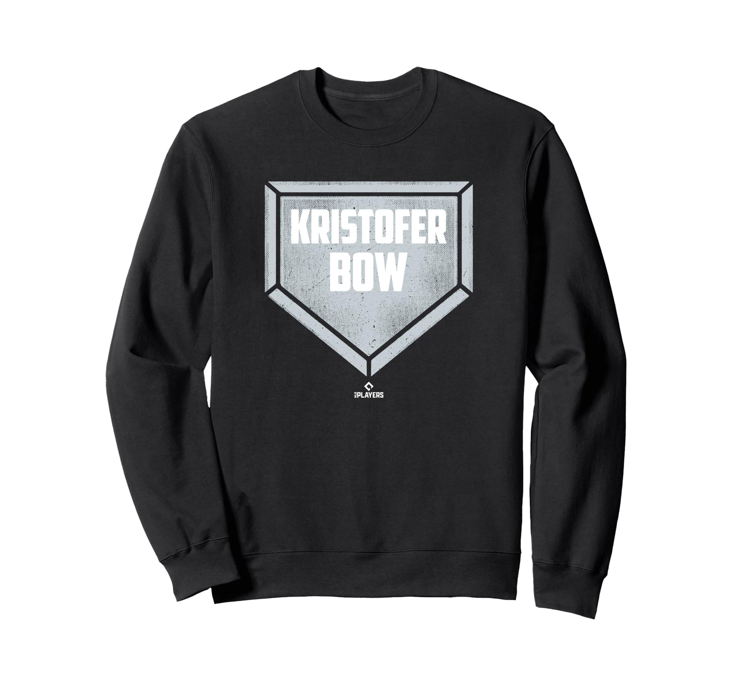 Home Plate Gameday Kristofer Bow Sweatshirt - Aesthetic Graphic for Adults - T-Shirt, Sweatshirt, Hoodie