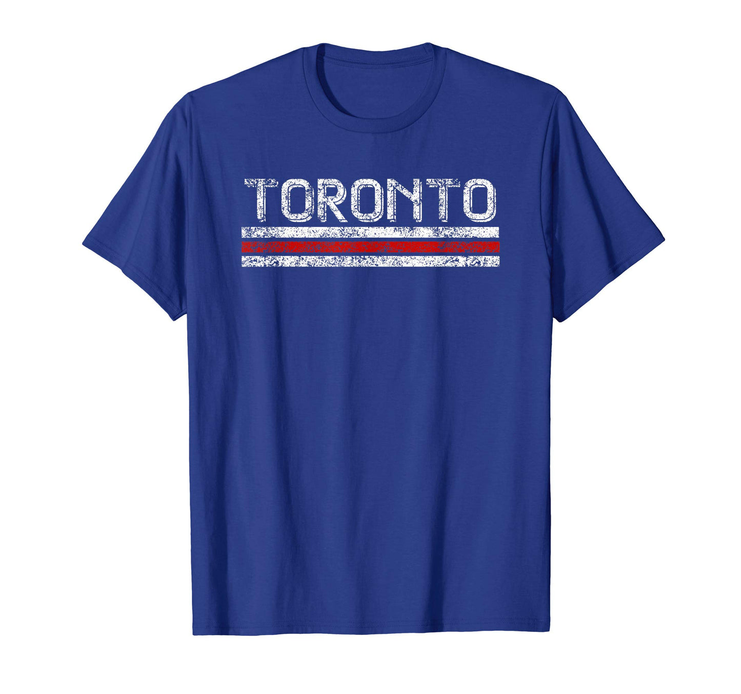 Toronto Canada Weathered Stripe T-Shirt - Graphic Print for Adults - T-Shirt, Sweatshirt, Hoodie