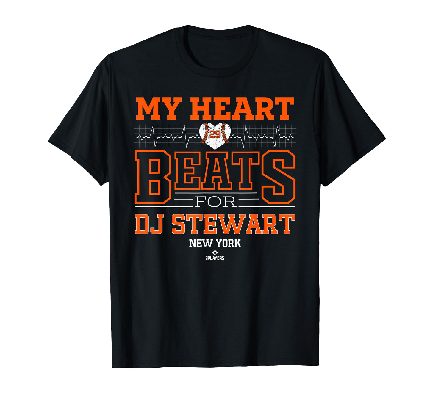 My Heart Beats Dj Stewart New York T-Shirt - Custom Art Print Unisex - T-Shirt, Sweatshirt, Hoodie