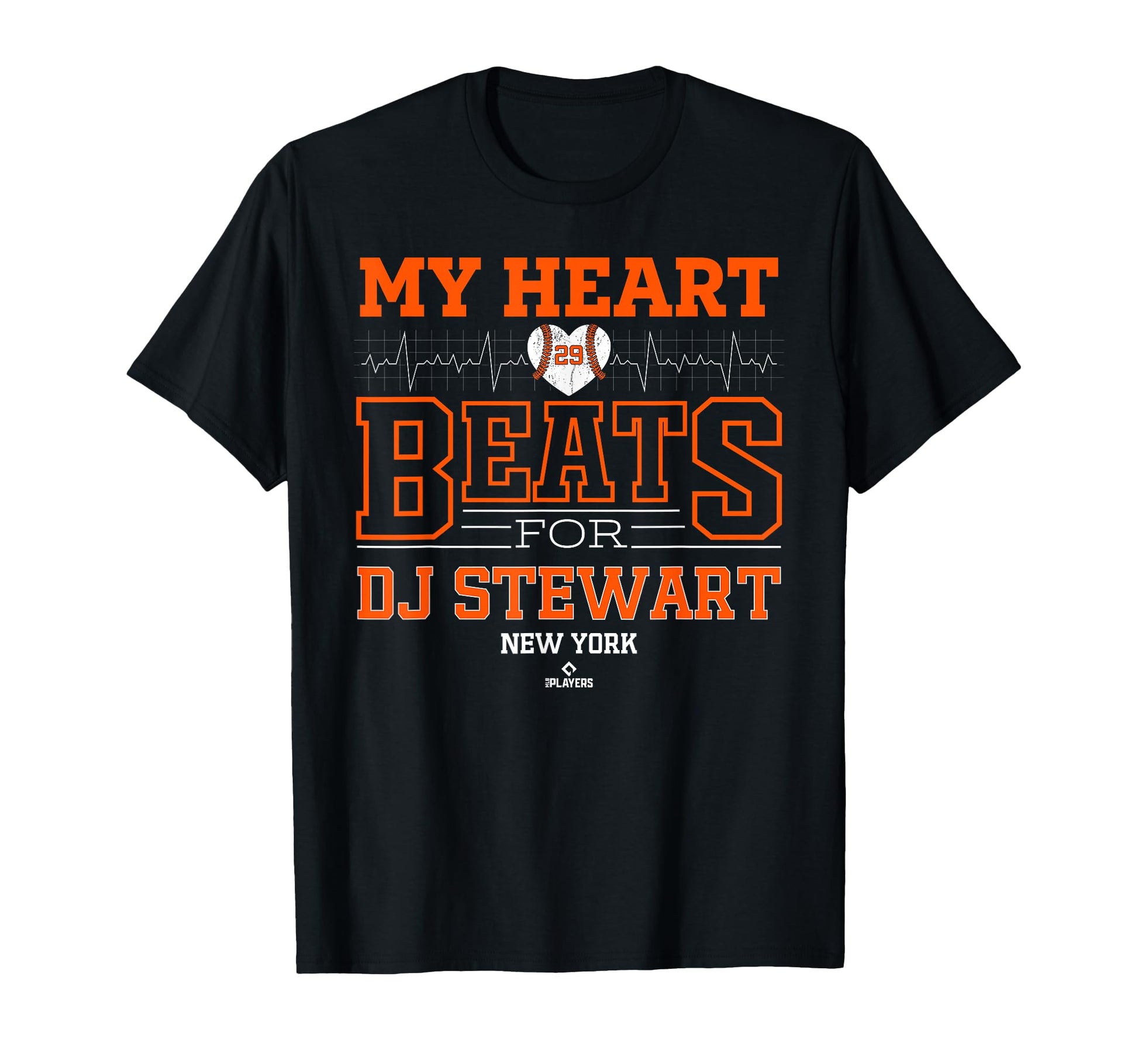 My Heart Beats Dj Stewart New York T-Shirt - Custom Art Print Unisex - T-Shirt, Sweatshirt, Hoodie
