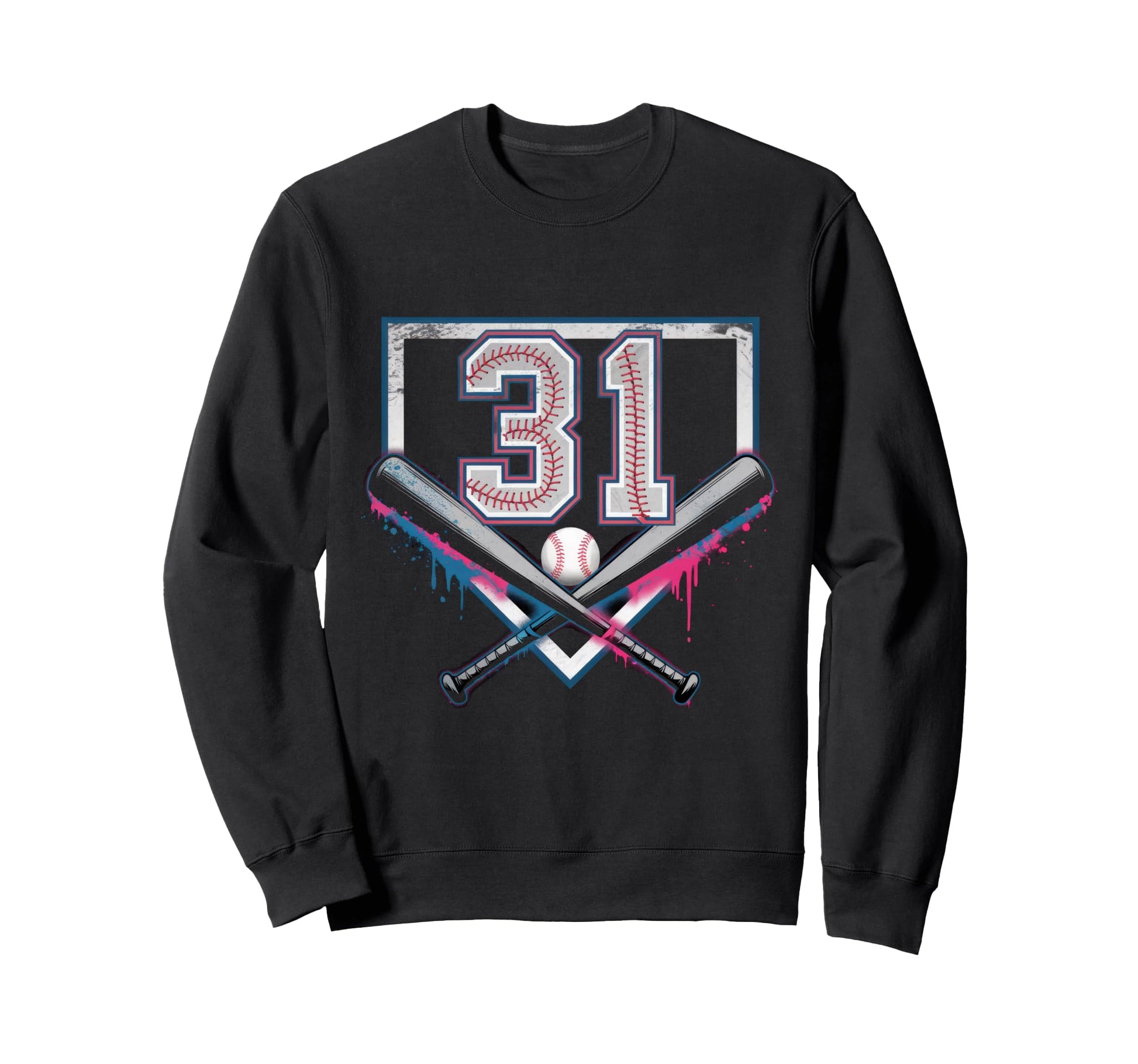 31Th Birthday Baseball Home Sweatshirt - Casual Everyday Wear Men Women - T-Shirt, Sweatshirt, Hoodie