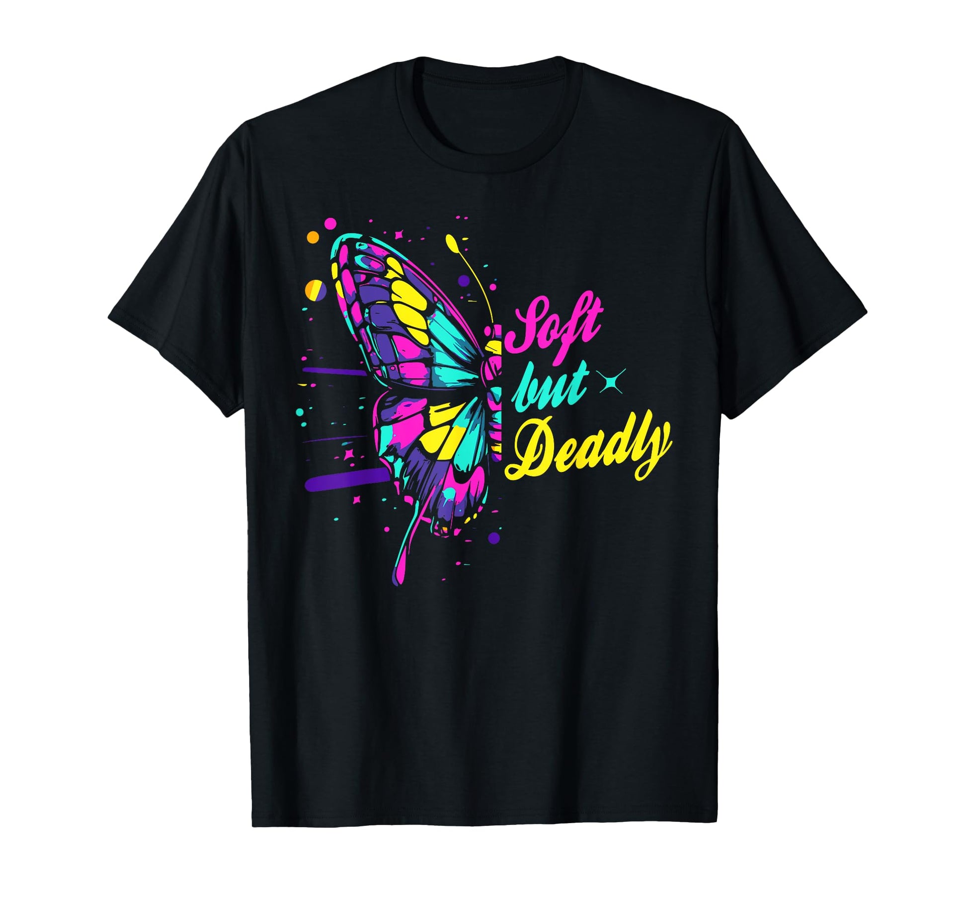 Y2K Butterfly Aesthetic Soft But T-Shirt - Novelty Apparel Men Women - T-Shirt, Sweatshirt, Hoodie