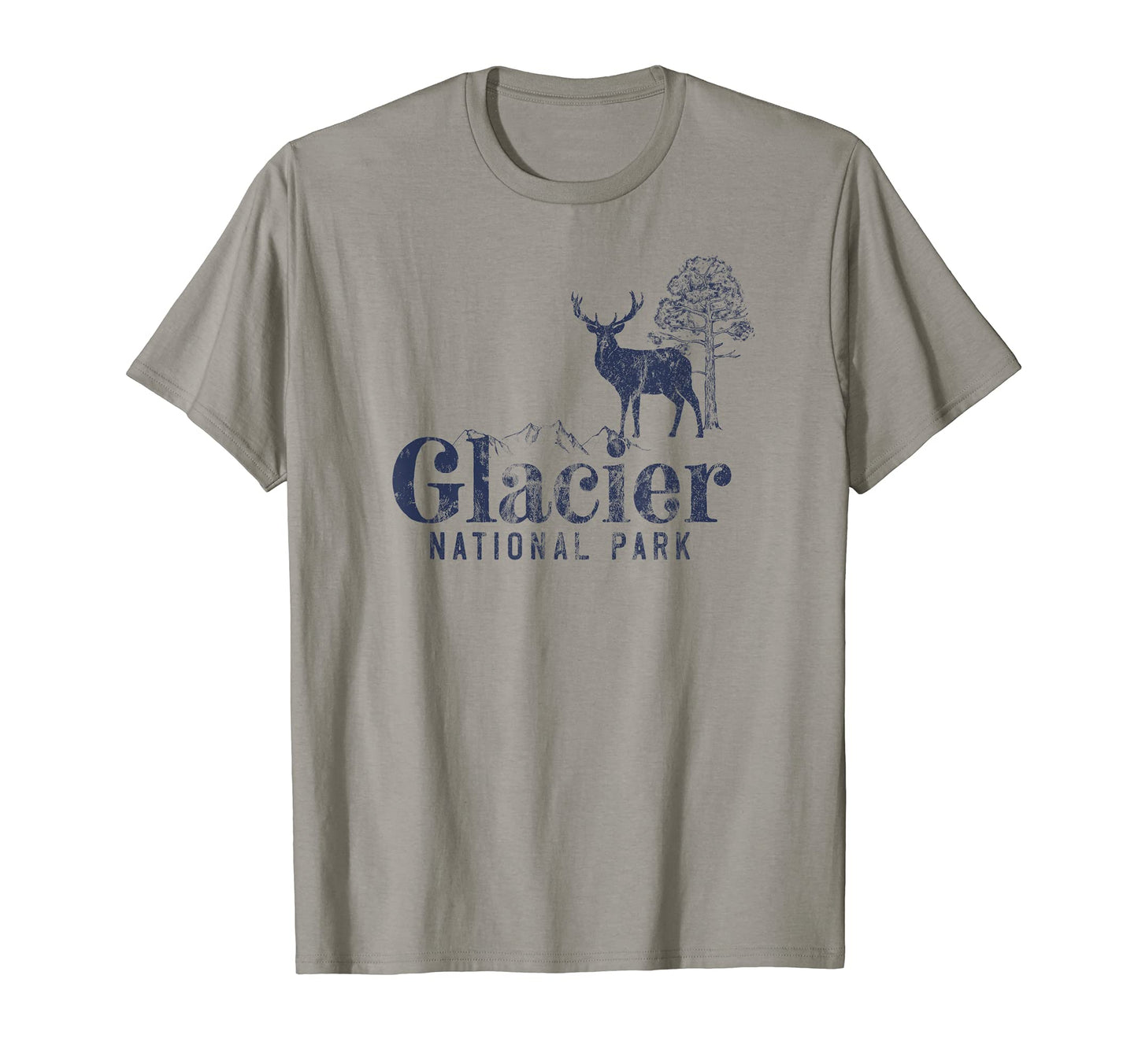 Glacier National Park Mountain Montana T-Shirt - Novelty Apparel Unisex - T-Shirt, Sweatshirt, Hoodie