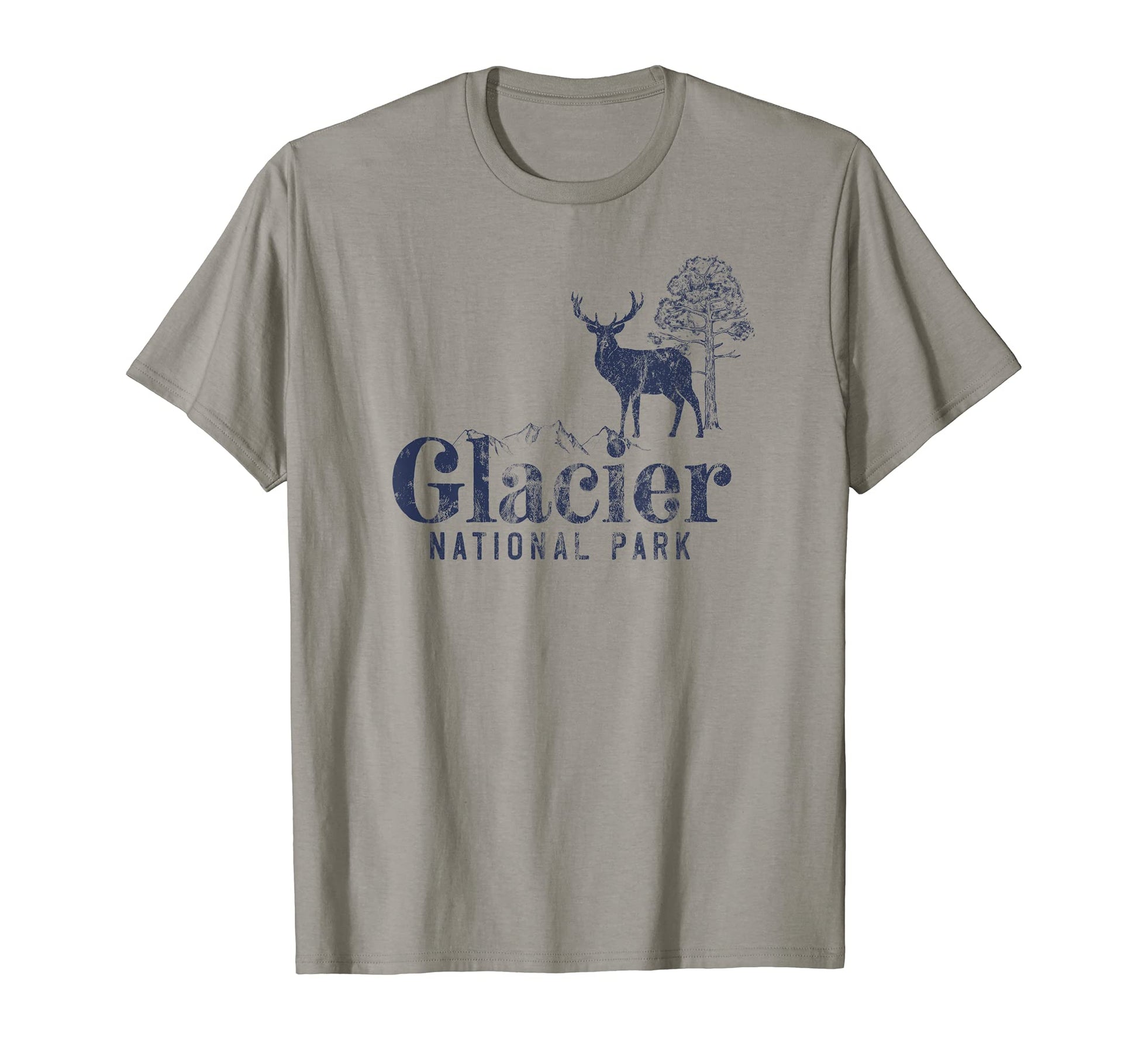 Glacier National Park Mountain Montana T-Shirt - Novelty Apparel Unisex - T-Shirt, Sweatshirt, Hoodie