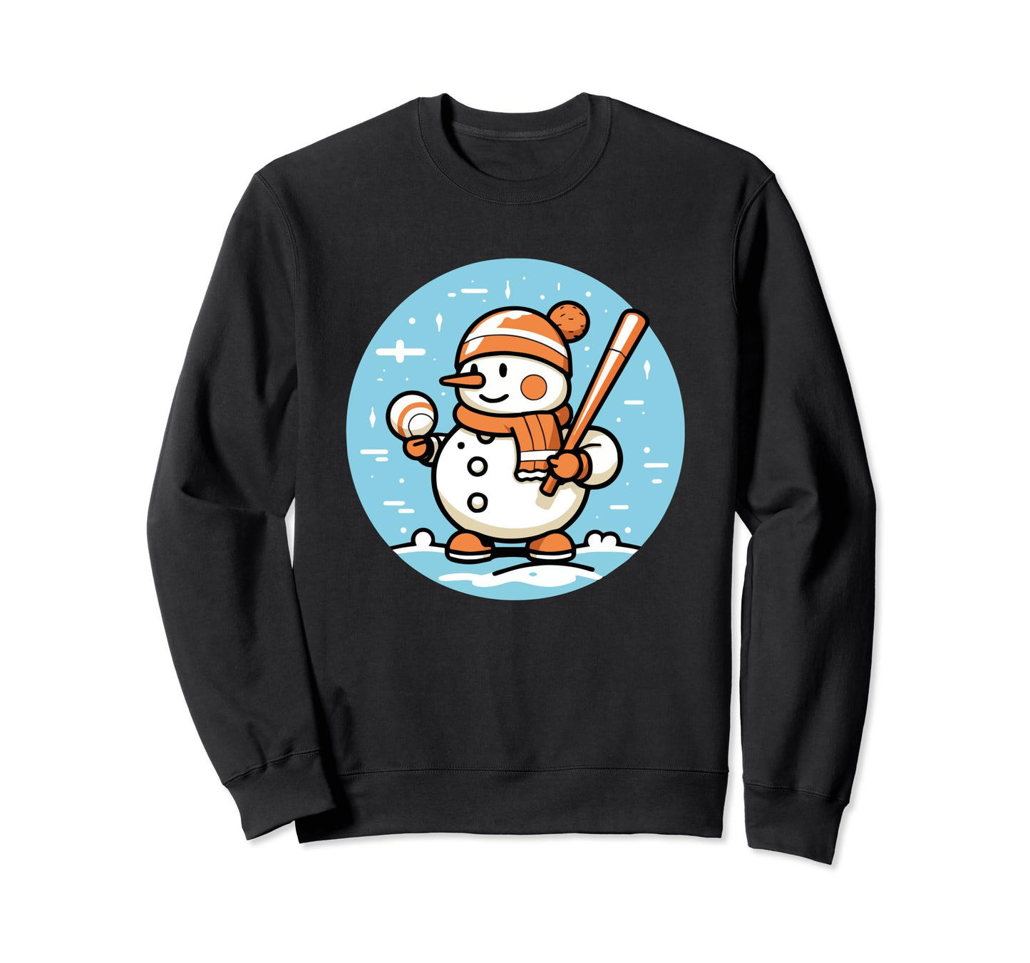 Baseball Merry Santa Claus Pitcher Sweatshirt - Unique Graphic for Adults - T-Shirt, Sweatshirt, Hoodie