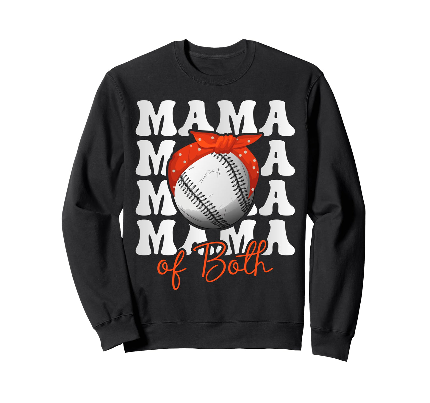 Leopard Mothers Day Mama Mom Both Sweatshirt - Minimalist Print for Adults - T-Shirt, Sweatshirt, Hoodie