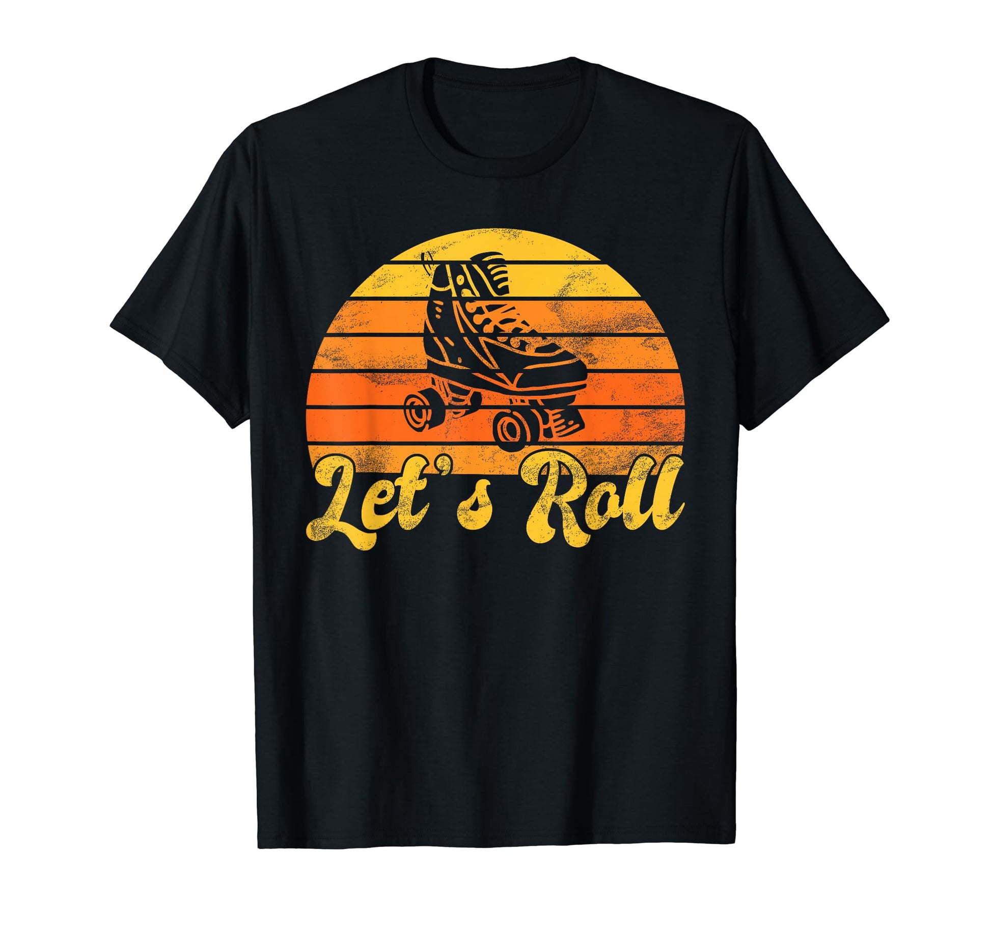 Roller Derby Lets Roll Skating Skater T-Shirt - Novelty Apparel Unisex - T-Shirt, Sweatshirt, Hoodie