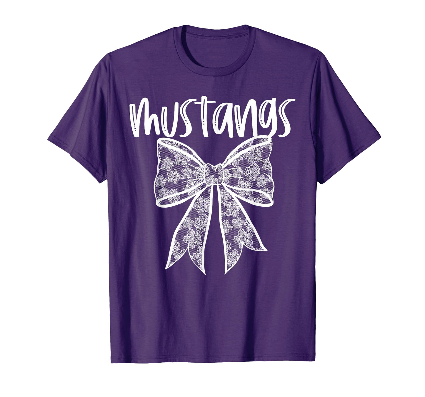 Mustangs Coquette Aesthetic Girly T-Shirt - Casual Everyday Wear Men Women - T-Shirt, Sweatshirt, Hoodie