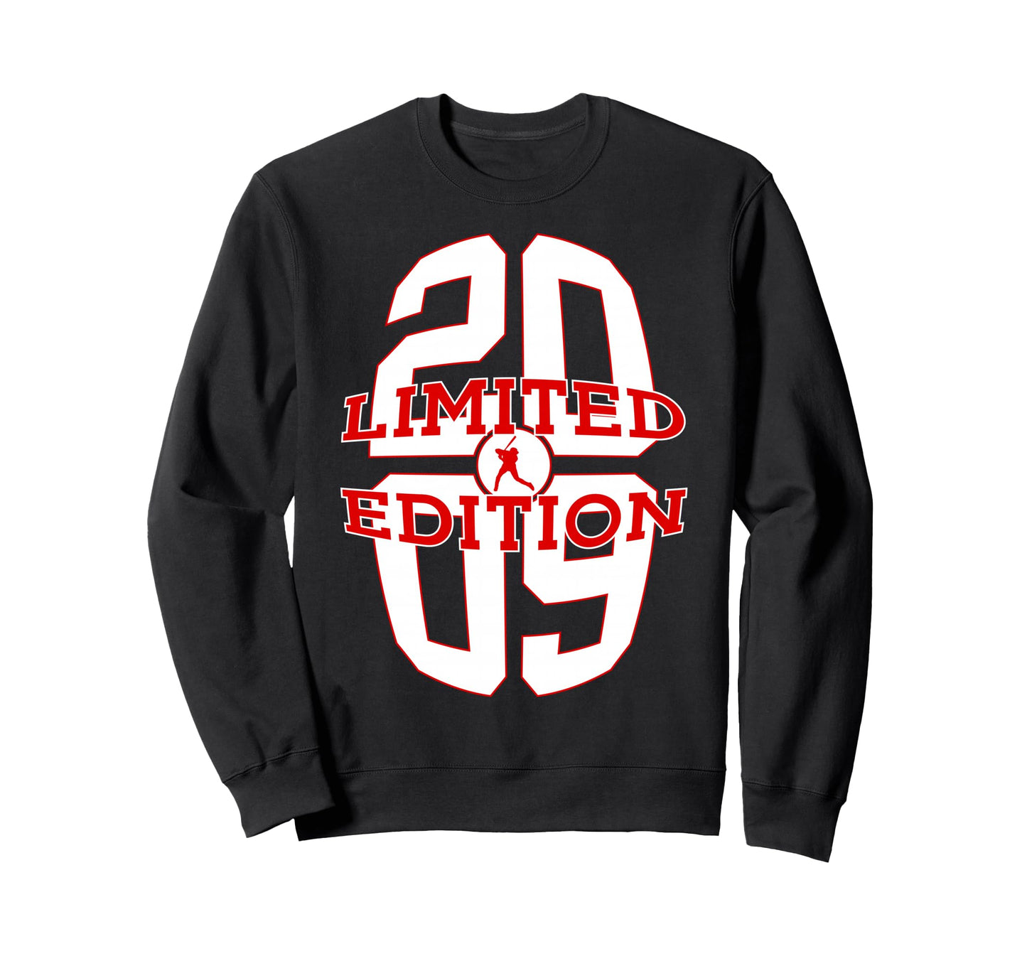 17 Years 2009 Baseball 17Th Birthday Sweatshirt - Unique Graphic for Adults - T-Shirt, Sweatshirt, Hoodie