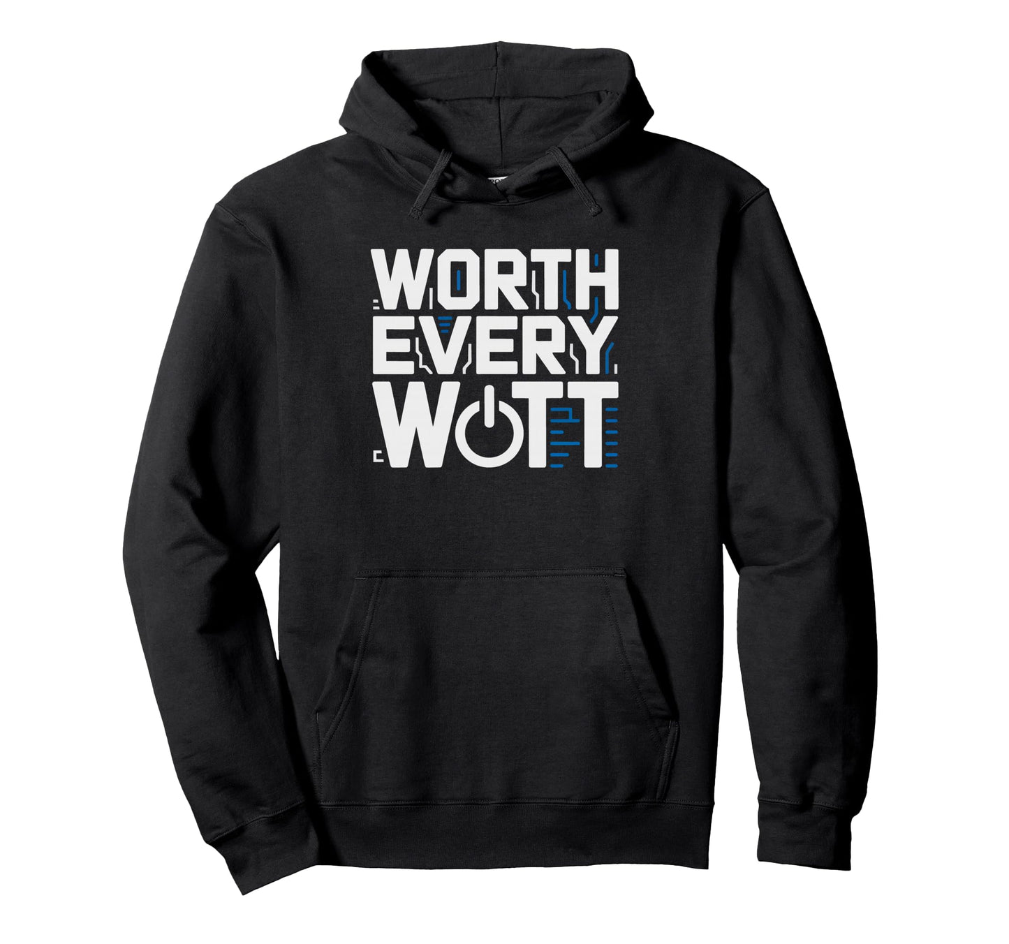 Homelab Enthusiast Electric Bill Worth Funny Hoodie - Graphic Print Unisex - T-Shirt, Sweatshirt, Hoodie