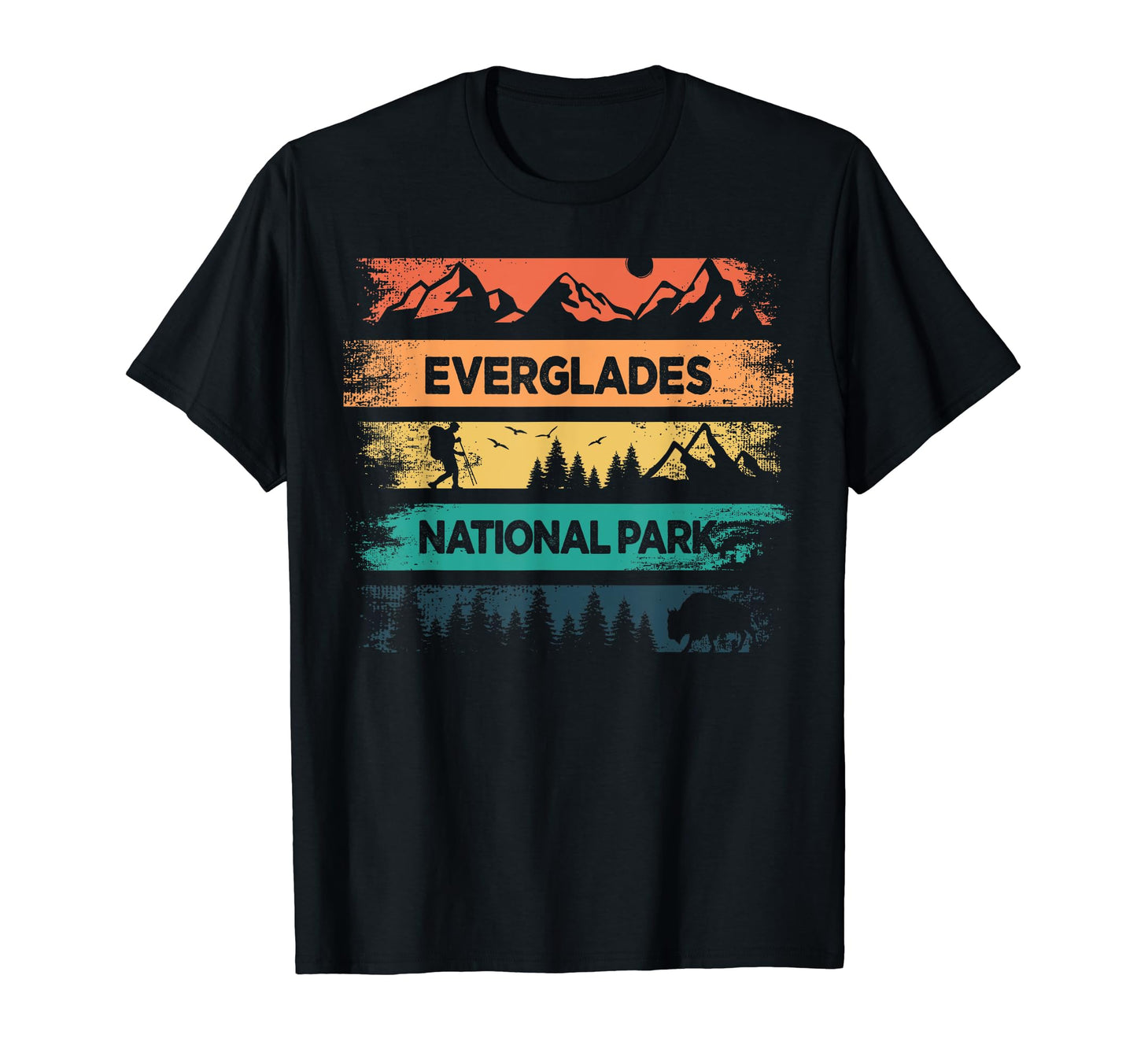 Everglades National Park Us Everglades T-Shirt - Graphic Print Unisex - T-Shirt, Sweatshirt, Hoodie