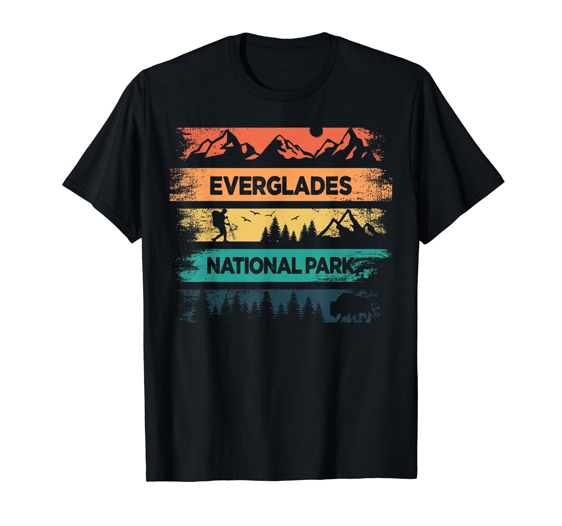 Everglades National Park Us Everglades T-Shirt - Graphic Print Unisex - T-Shirt, Sweatshirt, Hoodie