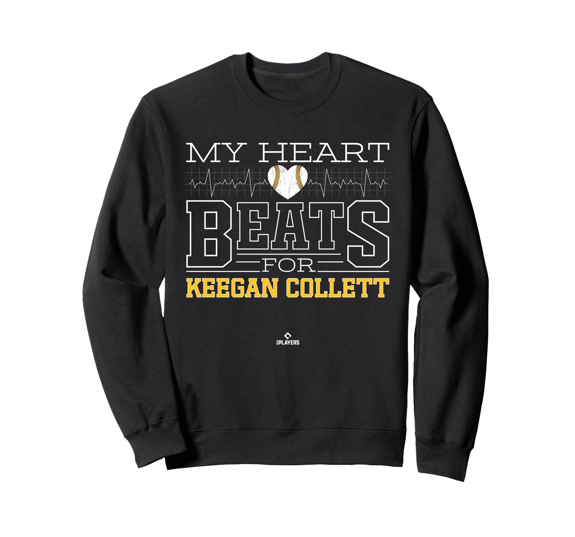 My Heart Beats Keegan Collett Sweatshirt - Fun Novelty Design Unisex - T-Shirt, Sweatshirt, Hoodie