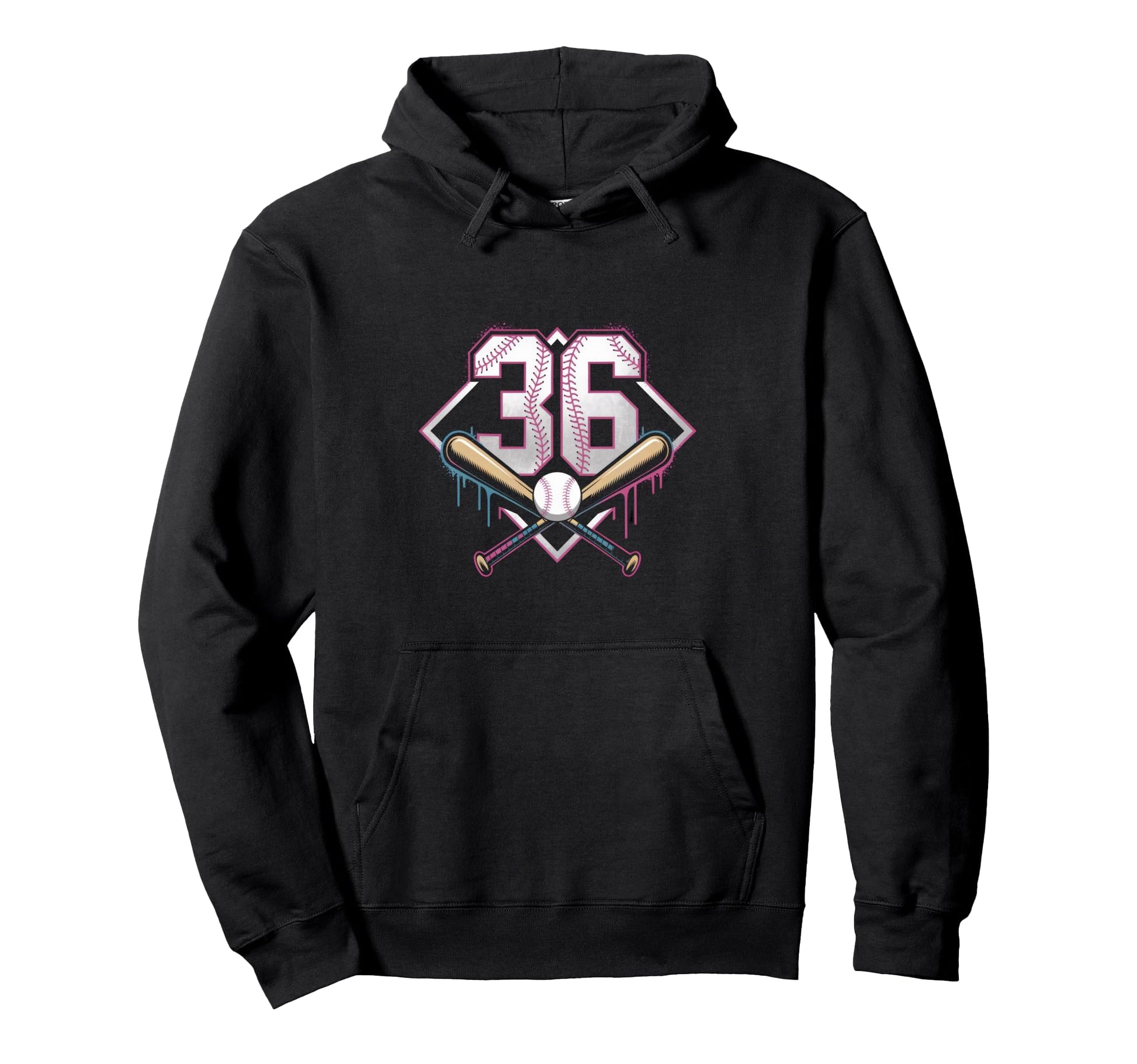 Sprinkle 36Th Birthday Baseball Home Hoodie - Fun Novelty Design Unisex - T-Shirt, Sweatshirt, Hoodie