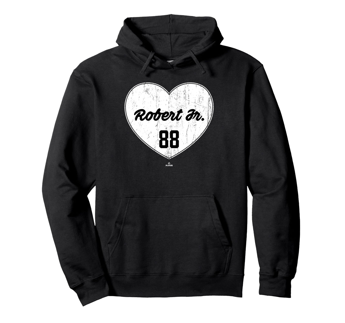 Distressed Heart Luis Robert Jr Chicago Hoodie - Minimalist Print Unisex - T-Shirt, Sweatshirt, Hoodie