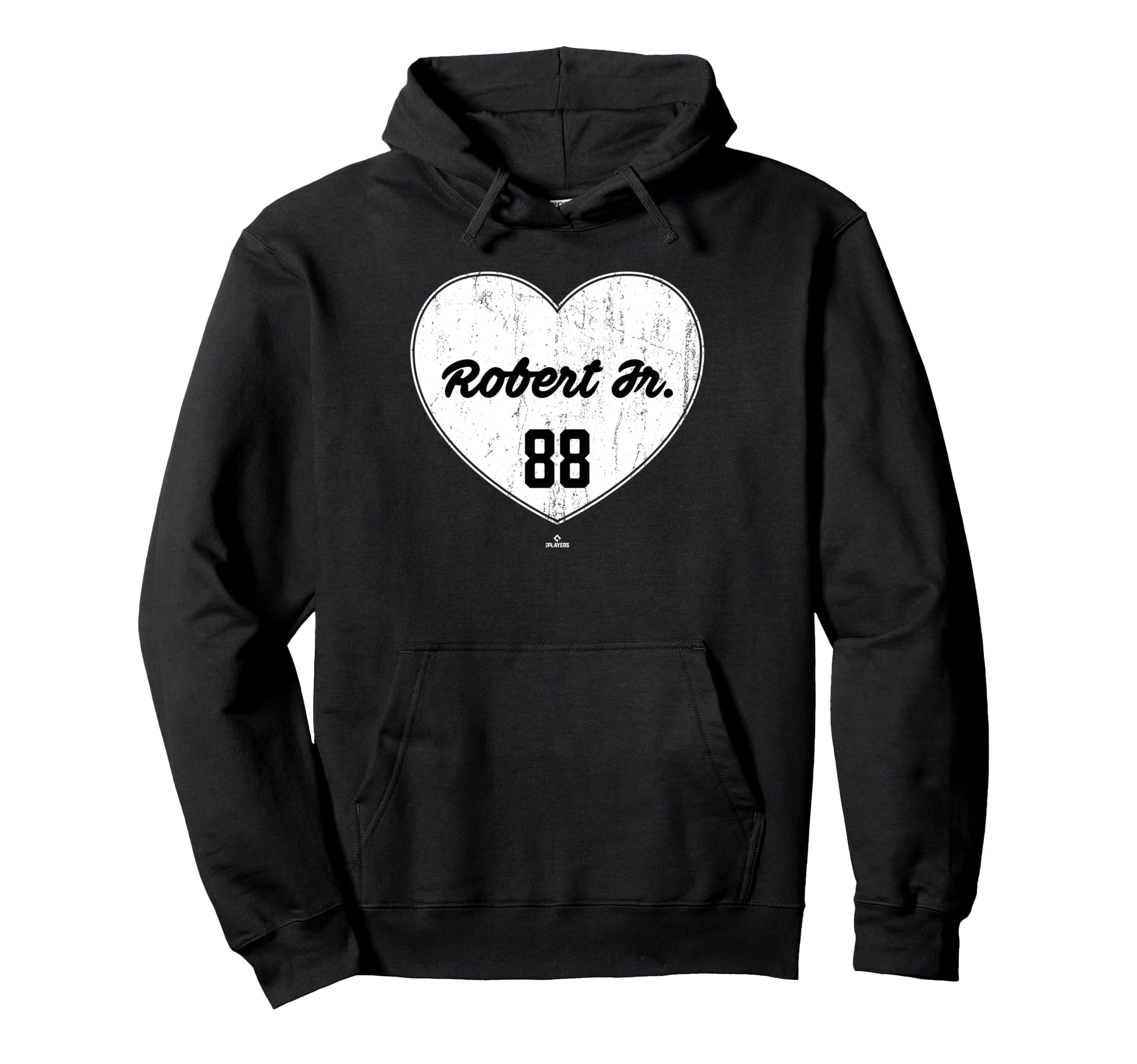 Distressed Heart Luis Robert Jr Chicago Hoodie - Minimalist Print Unisex - T-Shirt, Sweatshirt, Hoodie