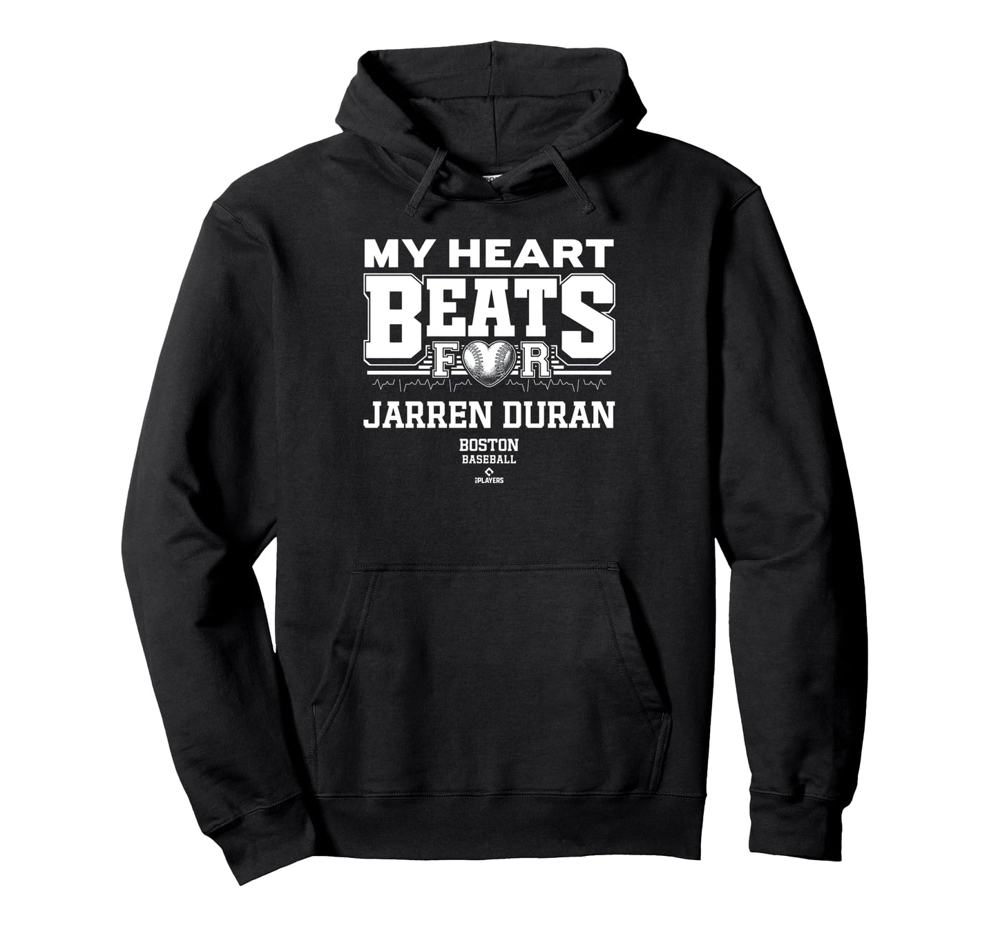 My Heart Beats Jarren Duran Boston Hoodie - Aesthetic Graphic Unisex - T-Shirt, Sweatshirt, Hoodie