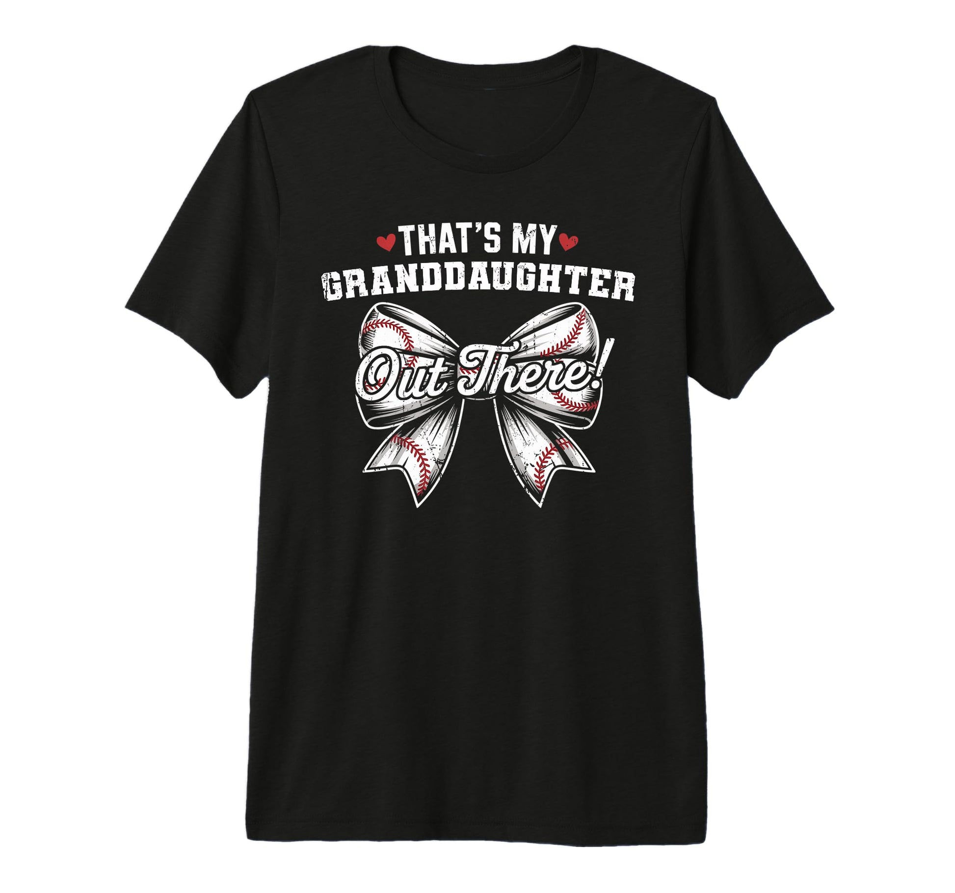 Thats My Granddaughter Out There Baseball T-Shirt - Trendy Graphic Unisex - T-Shirt, Sweatshirt, Hoodie