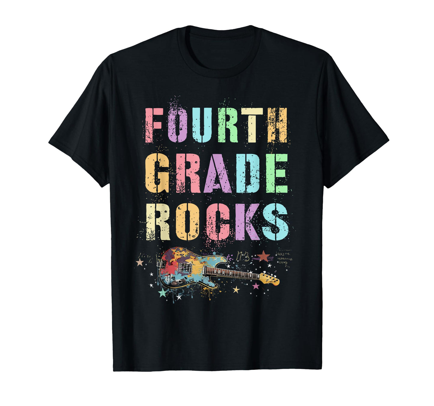 Fourth Grade Rocks Teacher My 4Th Gr Is My T-Shirt - Trendy Graphic Unisex - T-Shirt, Sweatshirt, Hoodie